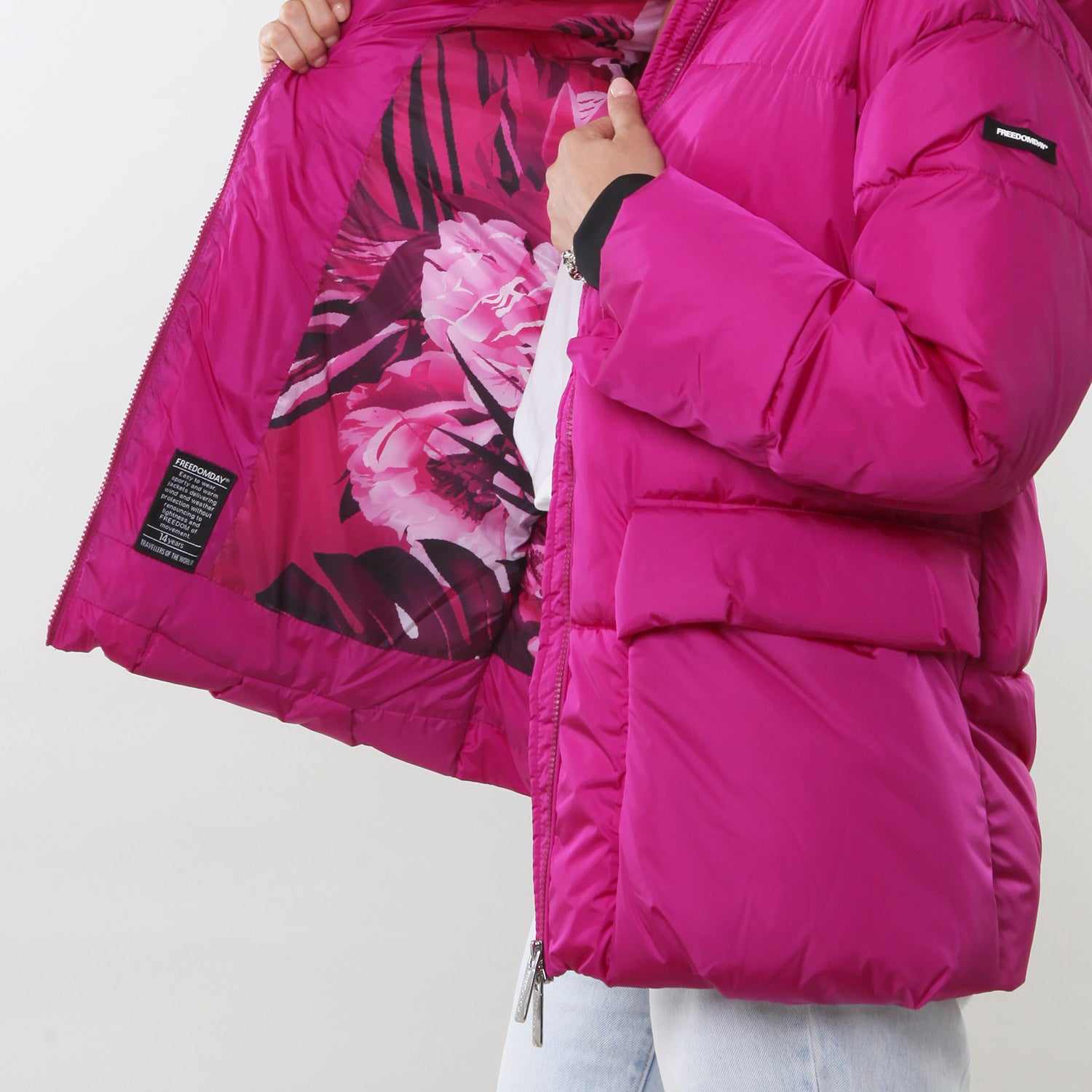 Giubbotto Georgia fucsia ciclamino Bambina Ragazza - annameglio.com abbigliamento moda