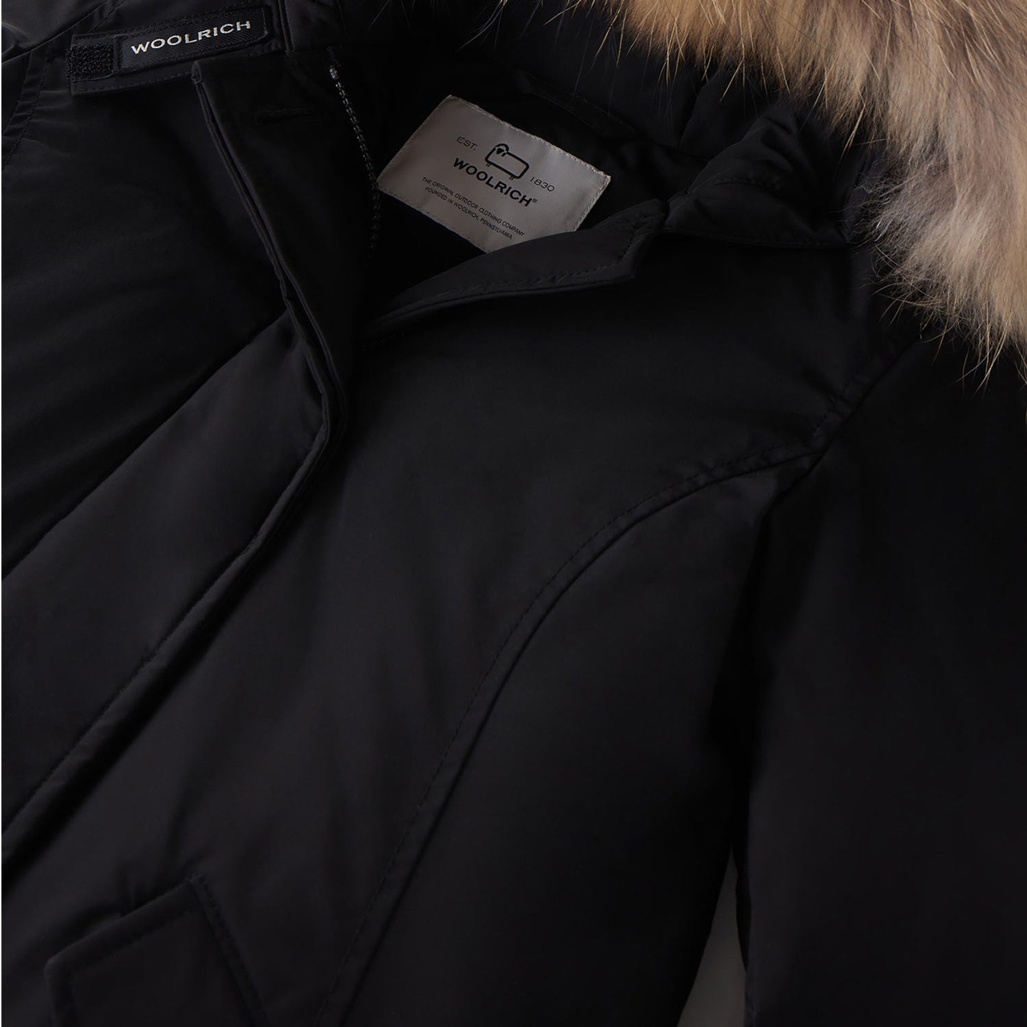 Arctic Parka Luxury Raccoon nero Bambina e Ragazza - annameglio.com abbigliamento moda