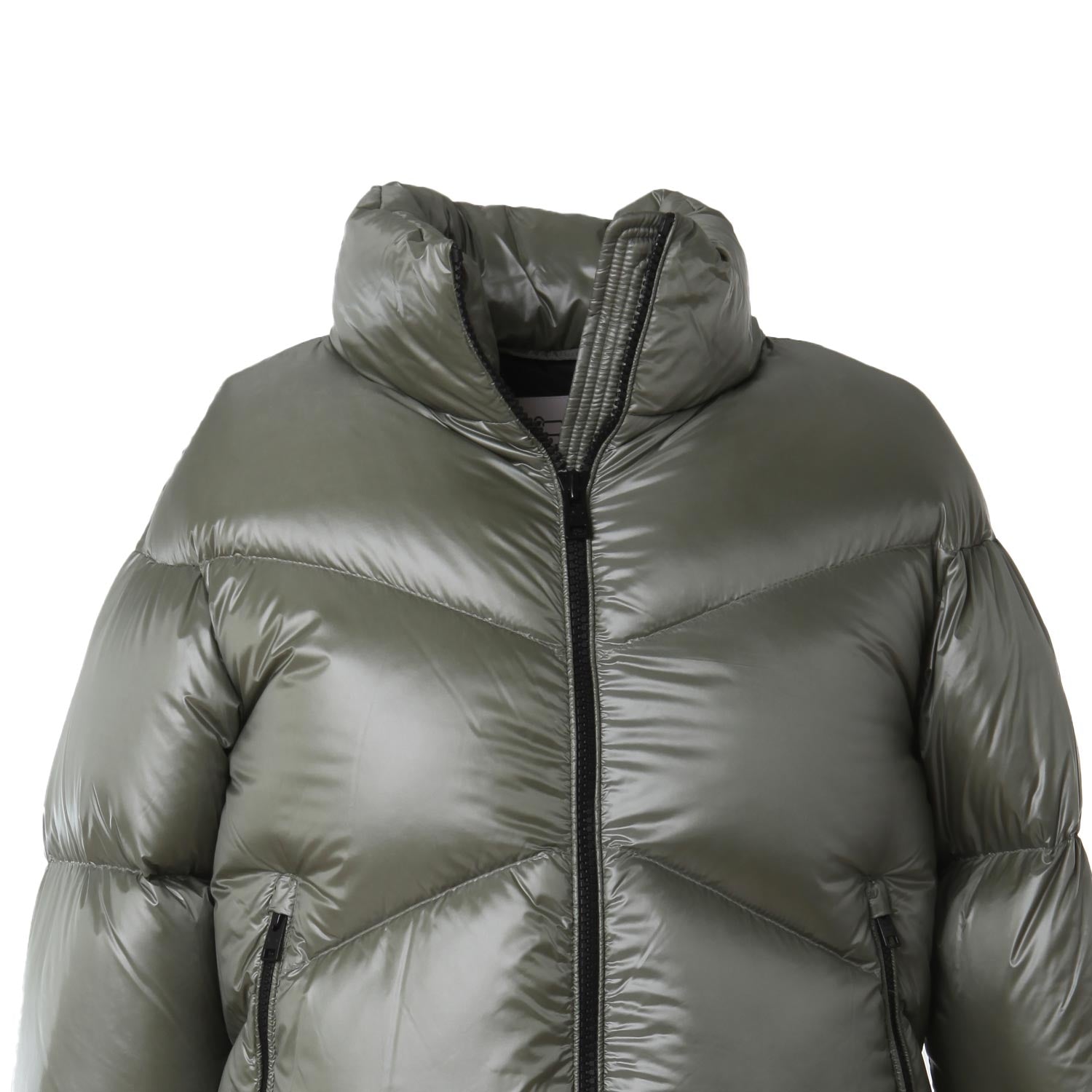 Piumino Aliquippa Bomber grigio tundra satinato - annameglio.com abbigliamento moda