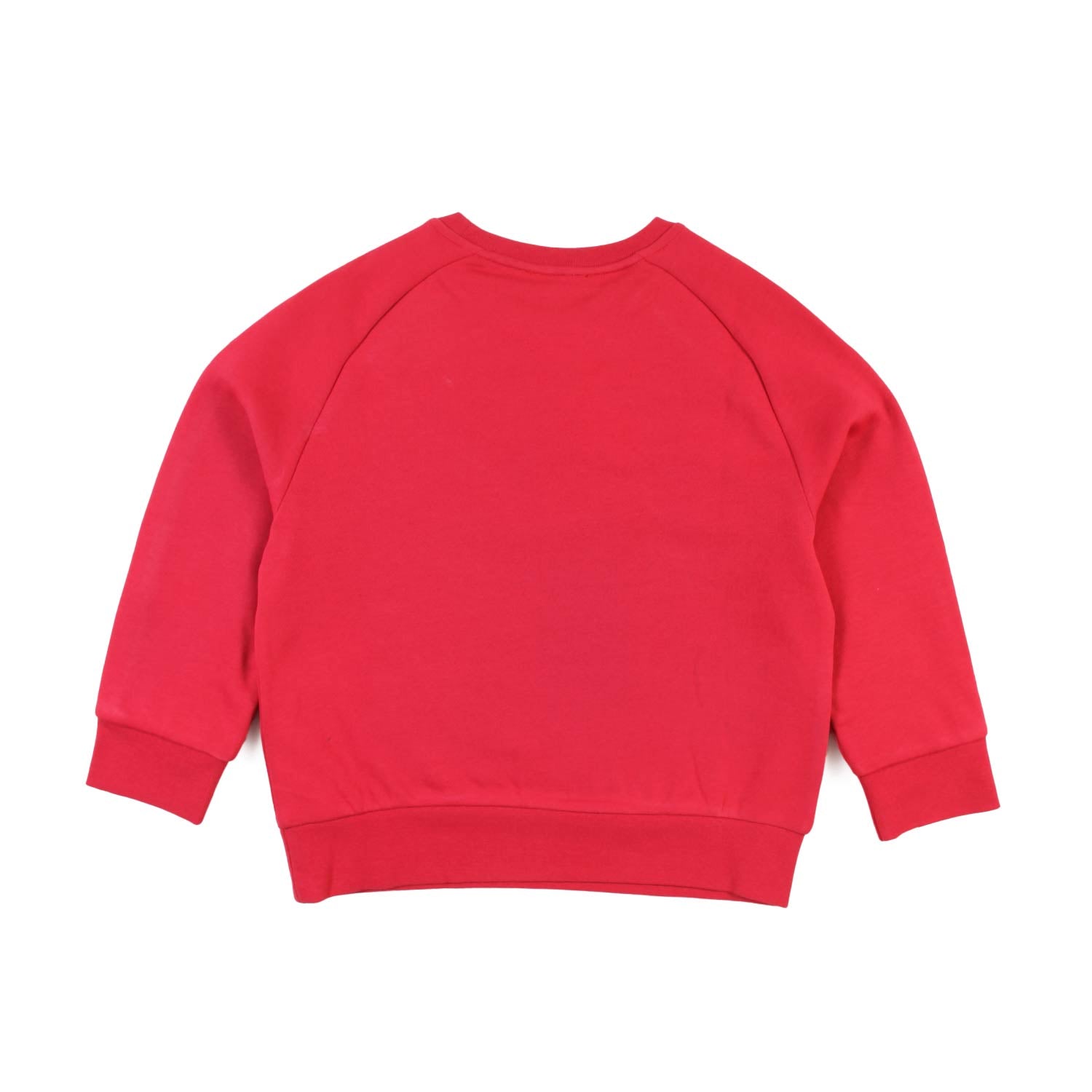 Felpa rossa con logo EA7 argento e nero - annameglio.com abbigliamento moda