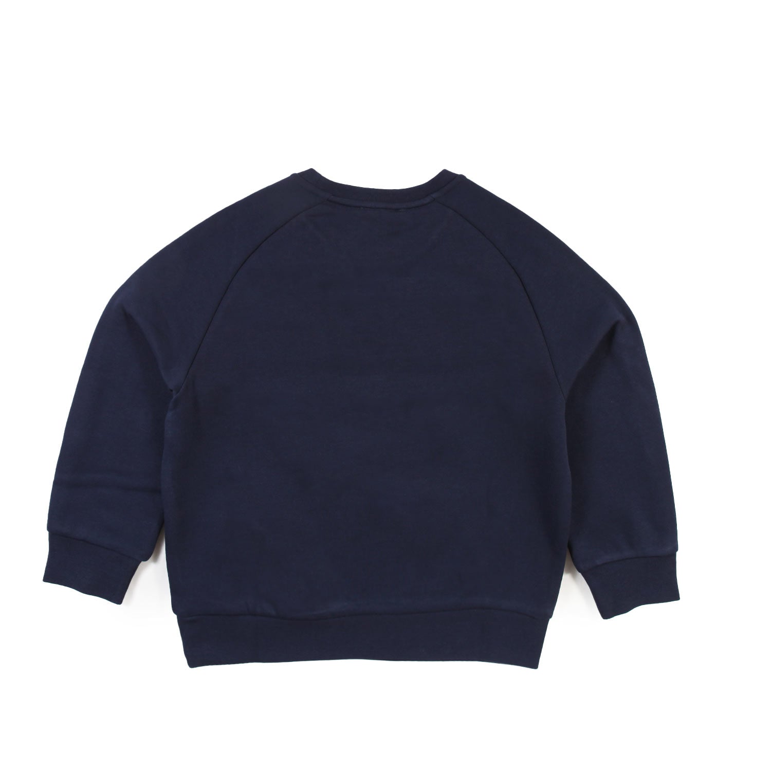 Felpa blu con logo EA7 argento e nero - annameglio.com abbigliamento moda