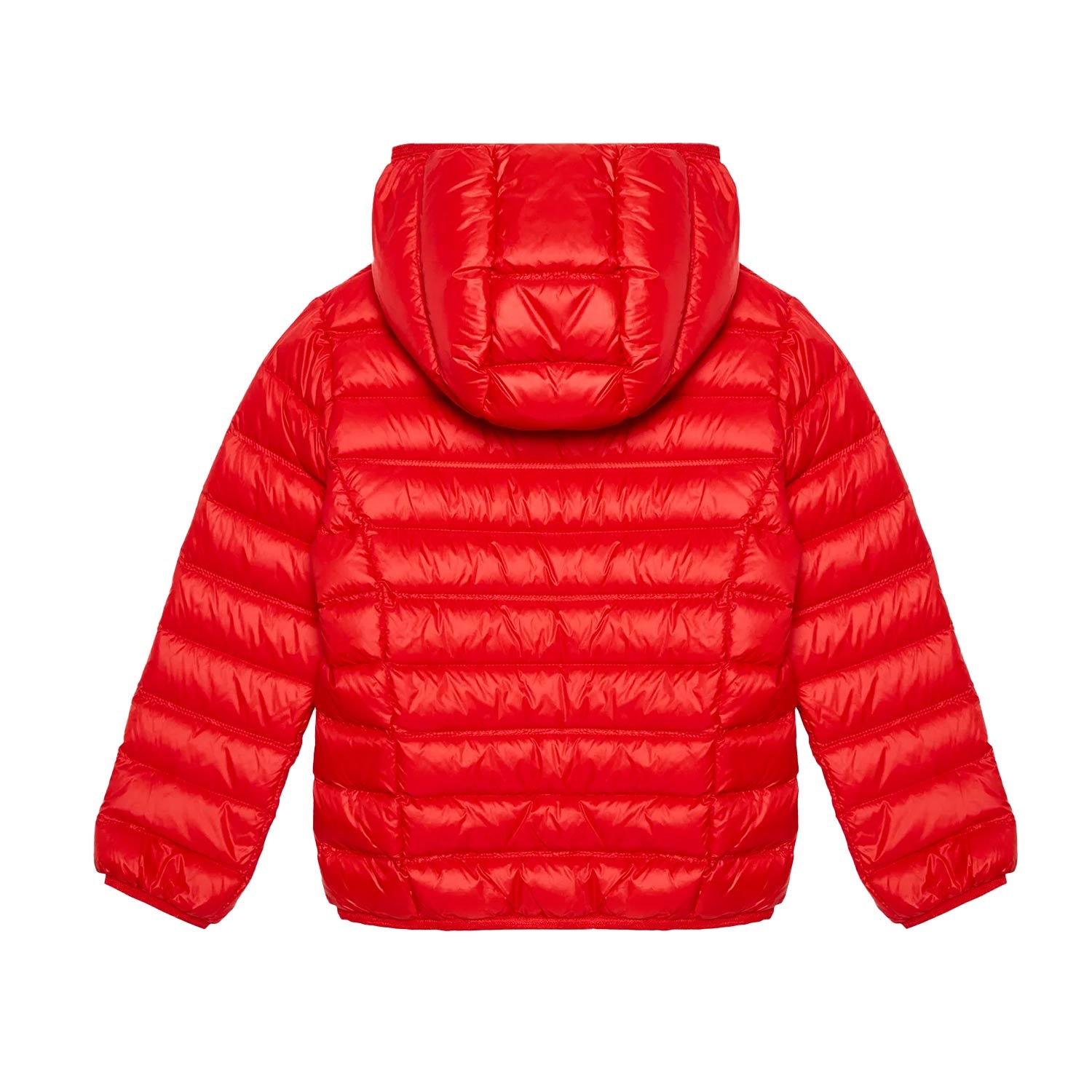 Piumino Core Identity rosso con logo nero Bambino - annameglio.com abbigliamento moda