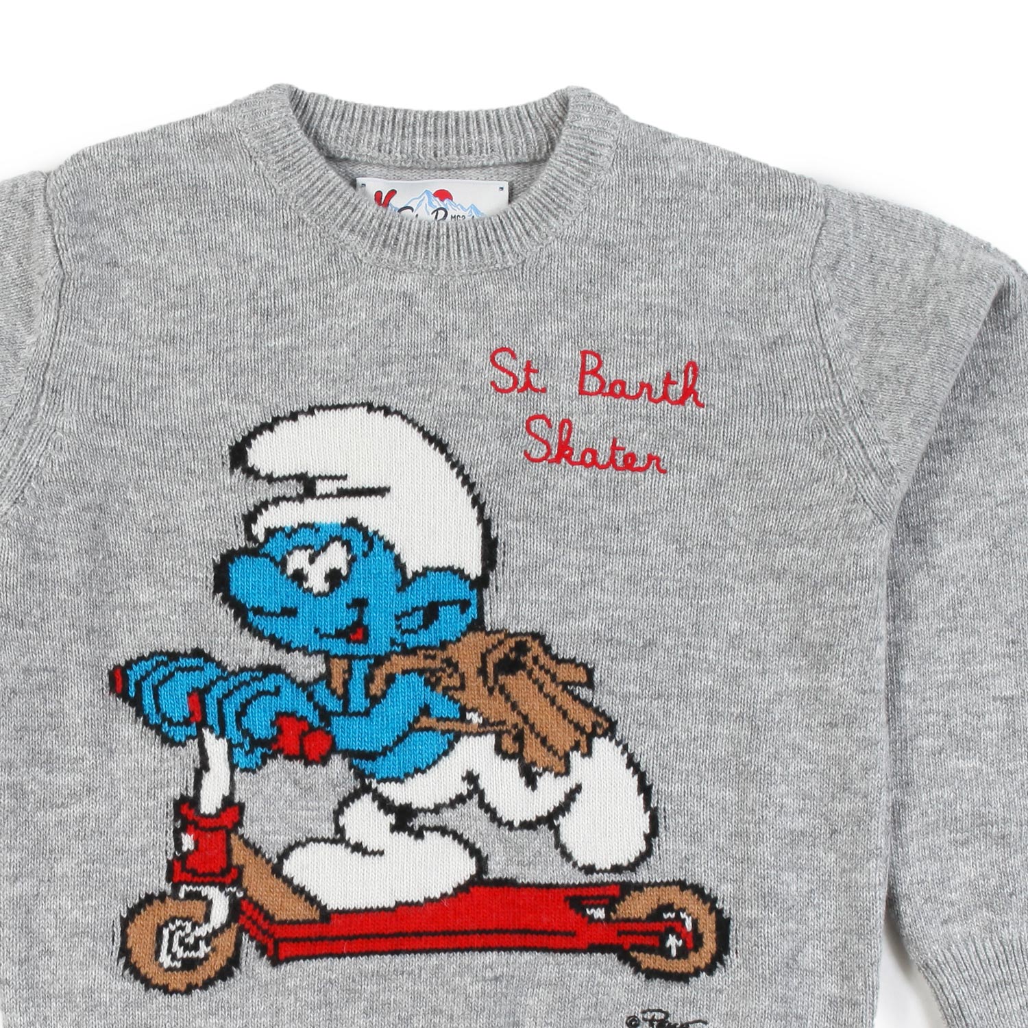 Maglione Smurf Skater grigio Bambino e Bambina - annameglio.com abbigliamento moda
