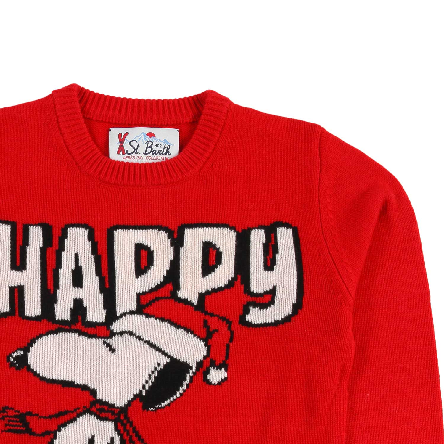 Maglione unisex Snoopy natalizio rosso - annameglio.com abbigliamento moda