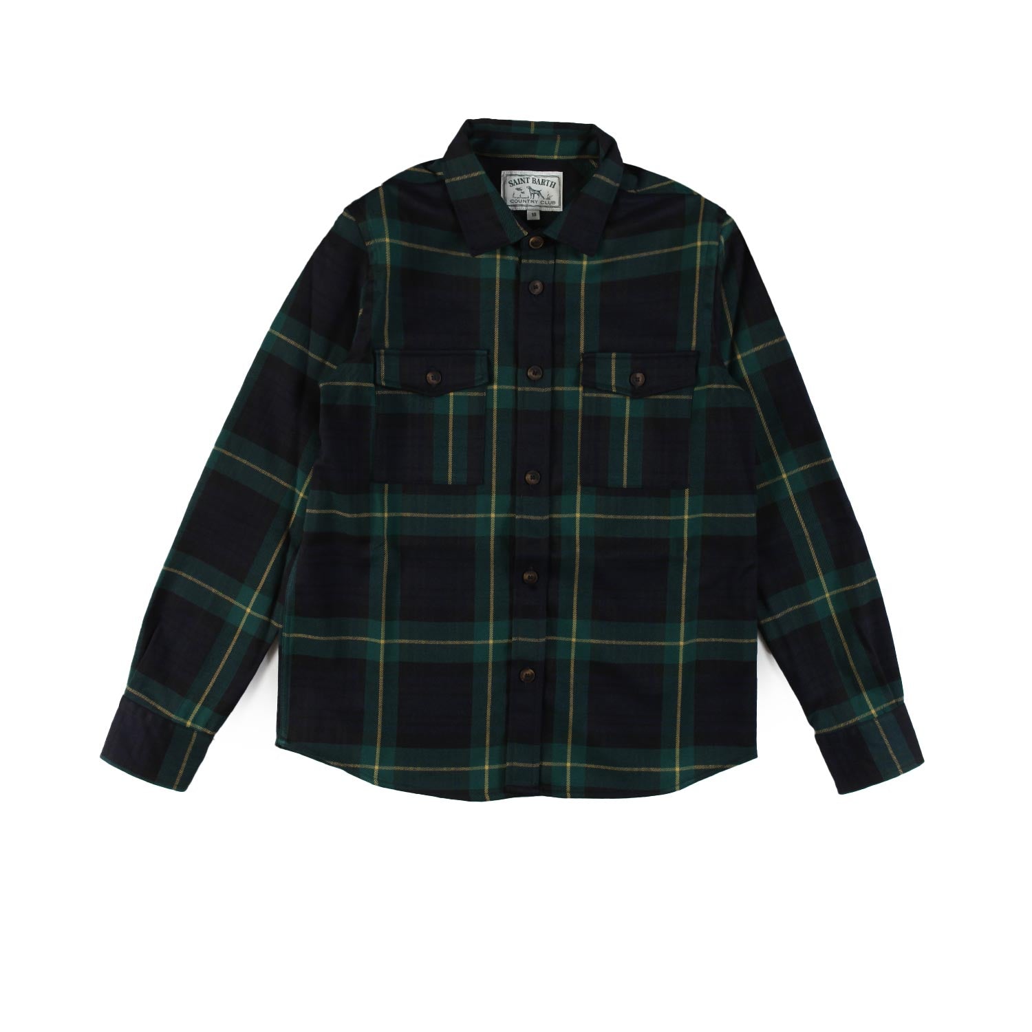 Camicia MC2 Seiser tartan verde e blu - annameglio.com abbigliamento moda