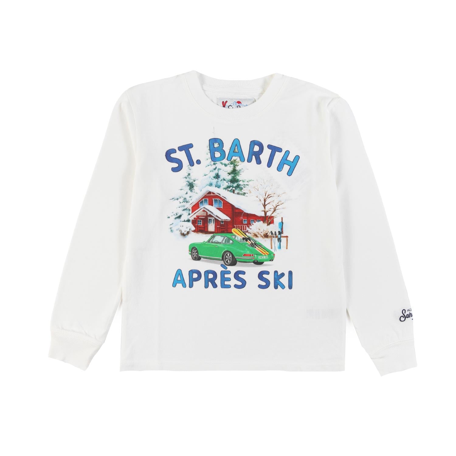 T-shirt MC2 Luton Car bianca Bambino e Ragazzo - annameglio.com abbigliamento moda