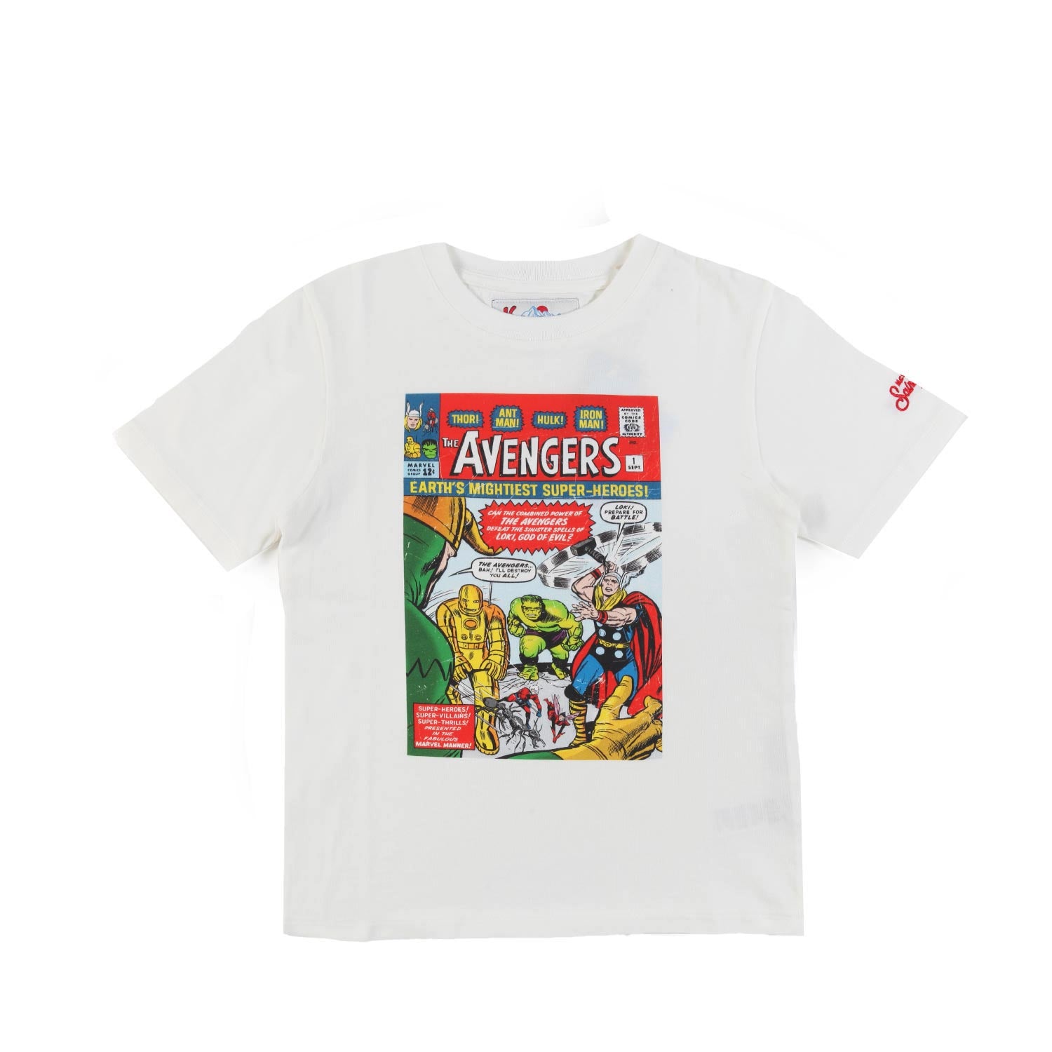 T-shirt MC2 Avengers Cover bianca Bambino - annameglio.com abbigliamento moda