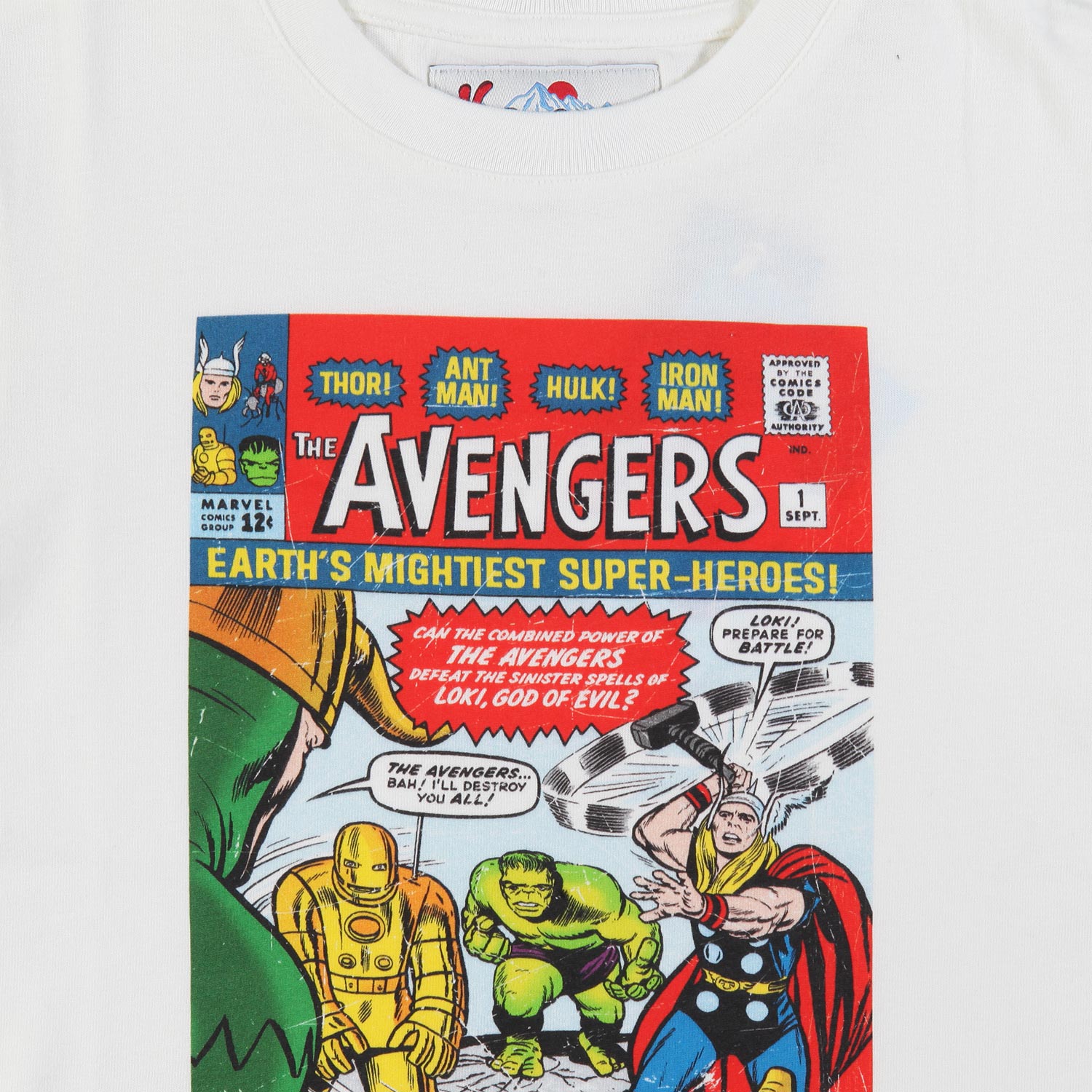 T-shirt MC2 Avengers Cover bianca Bambino - annameglio.com abbigliamento moda