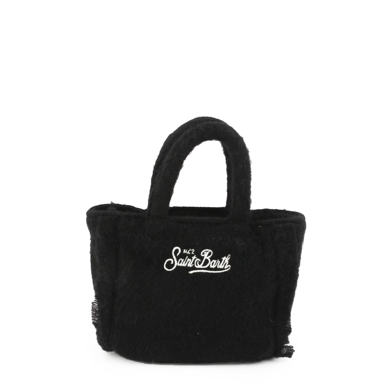 Borsa Vanity Mini Classic nera con loghi bianchi - annameglio.com abbigliamento moda