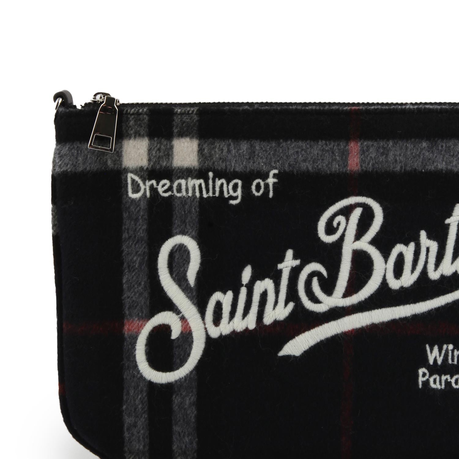 Borsetta a mano Parisienne Tartan Big blu navy - annameglio.com abbigliamento moda