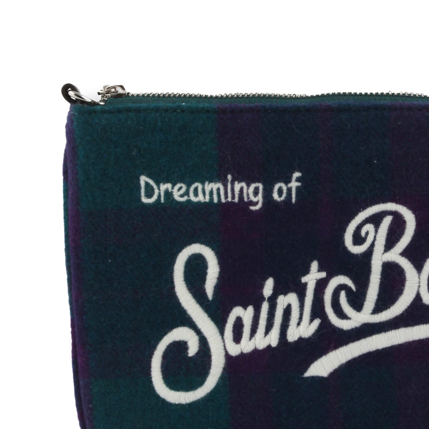 Borsetta Parisienne Tartan Big verde e viola - annameglio.com abbigliamento moda