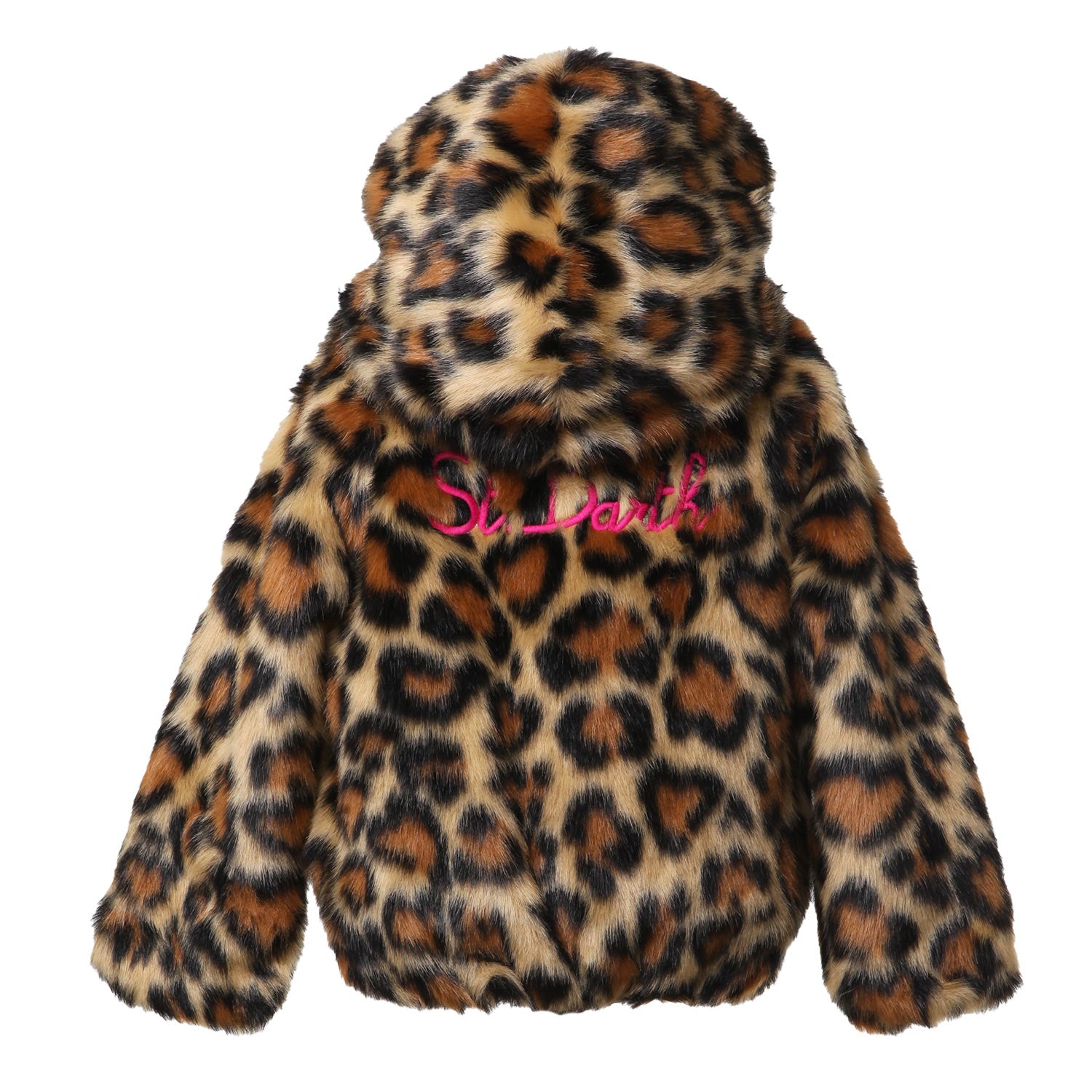 Giacca eco-fur Hysode Leopard Bambina e Ragazza - annameglio.com abbigliamento moda