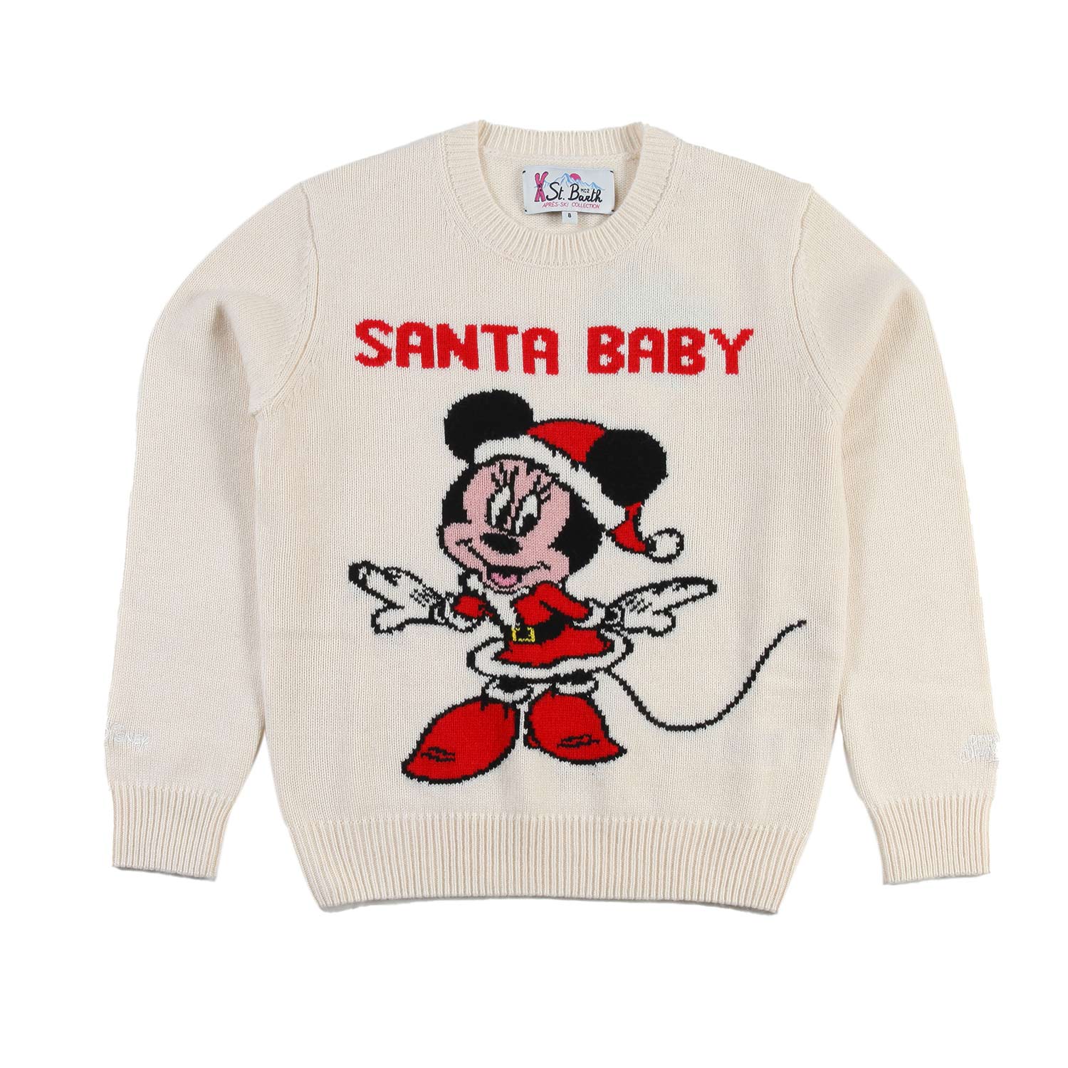 Maglione Minnie natalizio panna Bambina - annameglio.com abbigliamento moda