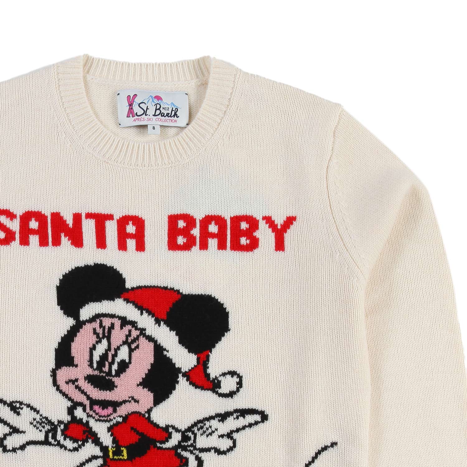 Maglione Minnie natalizio panna Bambina - annameglio.com abbigliamento moda