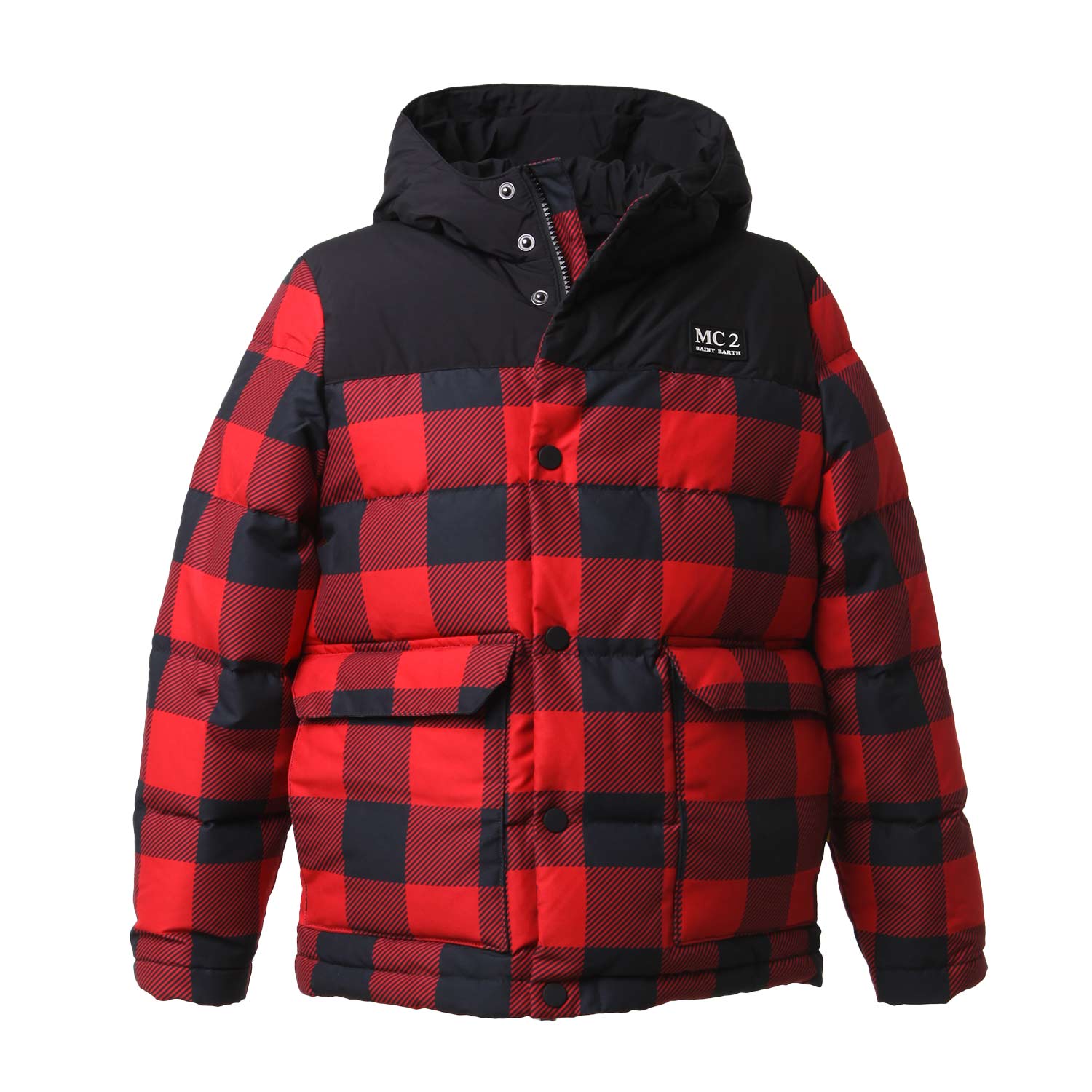 Piumino Snow Bart rosso e nero Bambino e Ragazzo - annameglio.com abbigliamento moda