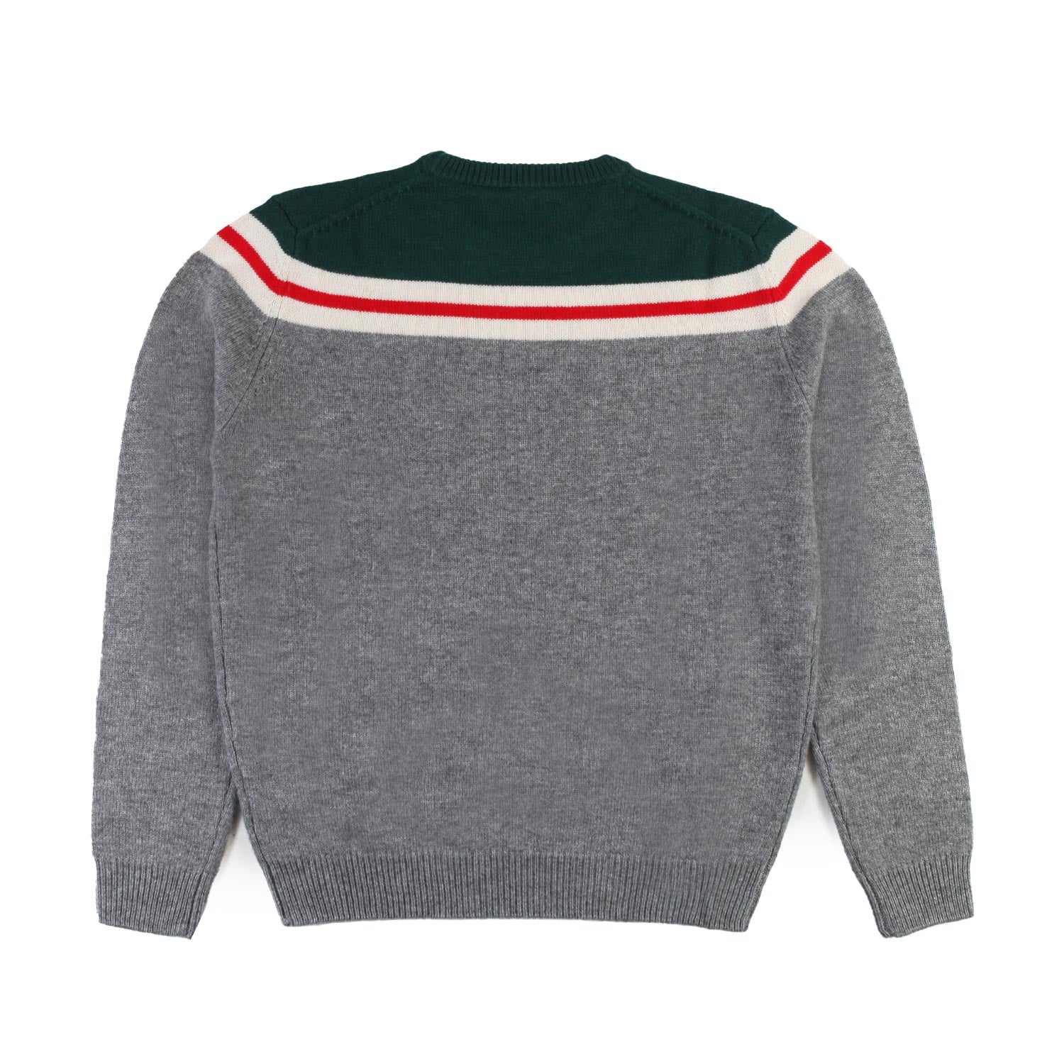 Maglione MC2 Douglas Ski Bands grigio e verde - annameglio.com abbigliamento moda