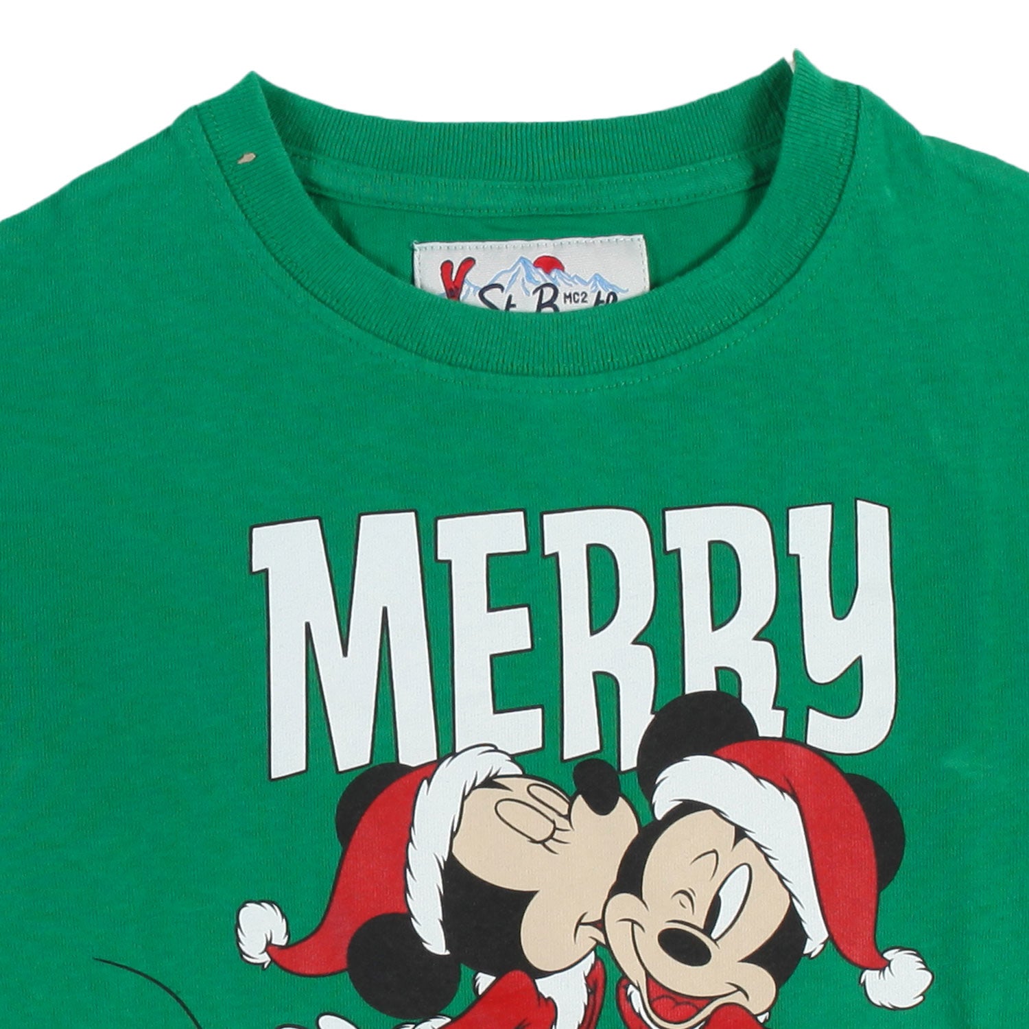 T-shirt Mickey e Minnie verde Bambino e Bambina - annameglio.com abbigliamento moda