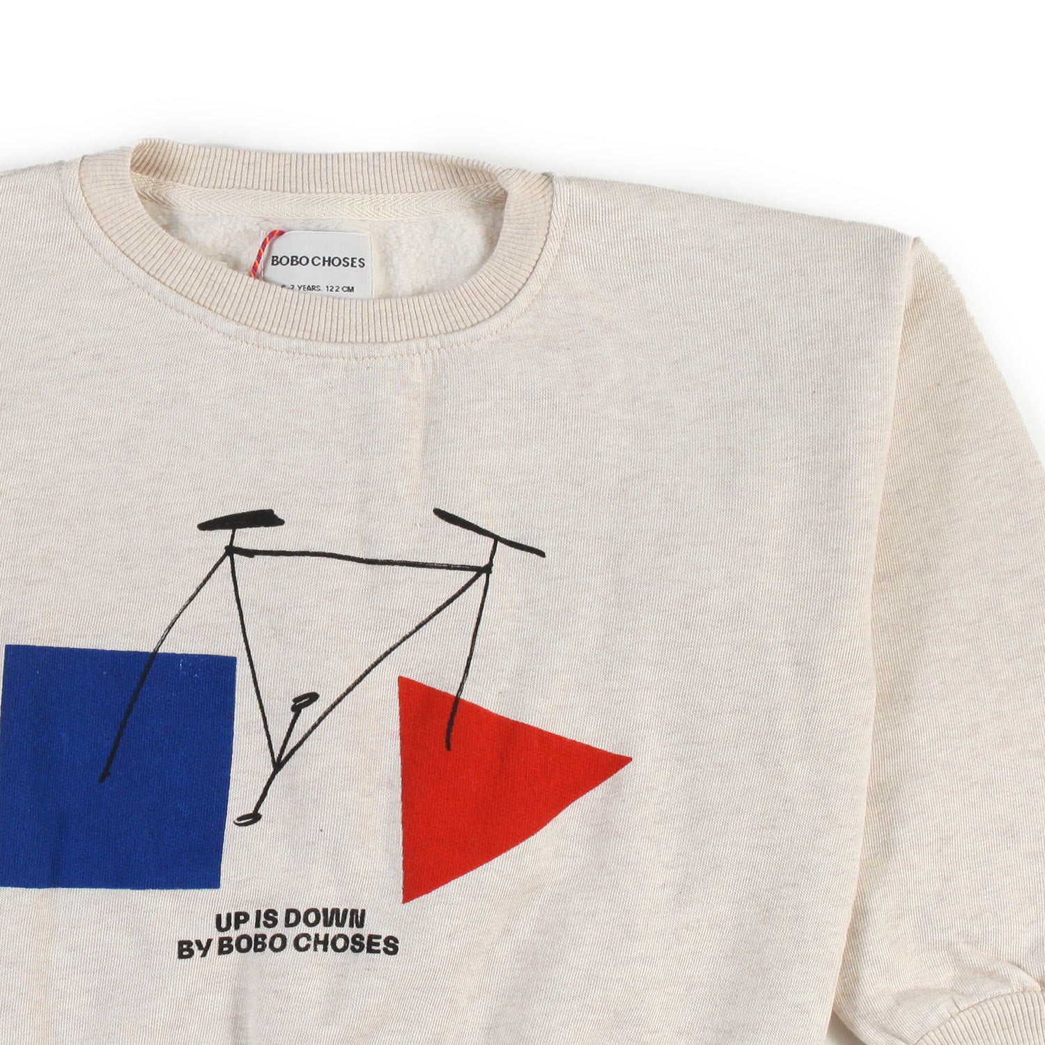 Felpa Crazy Bicy ecru melange Bambino e Bambina - annameglio.com abbigliamento moda