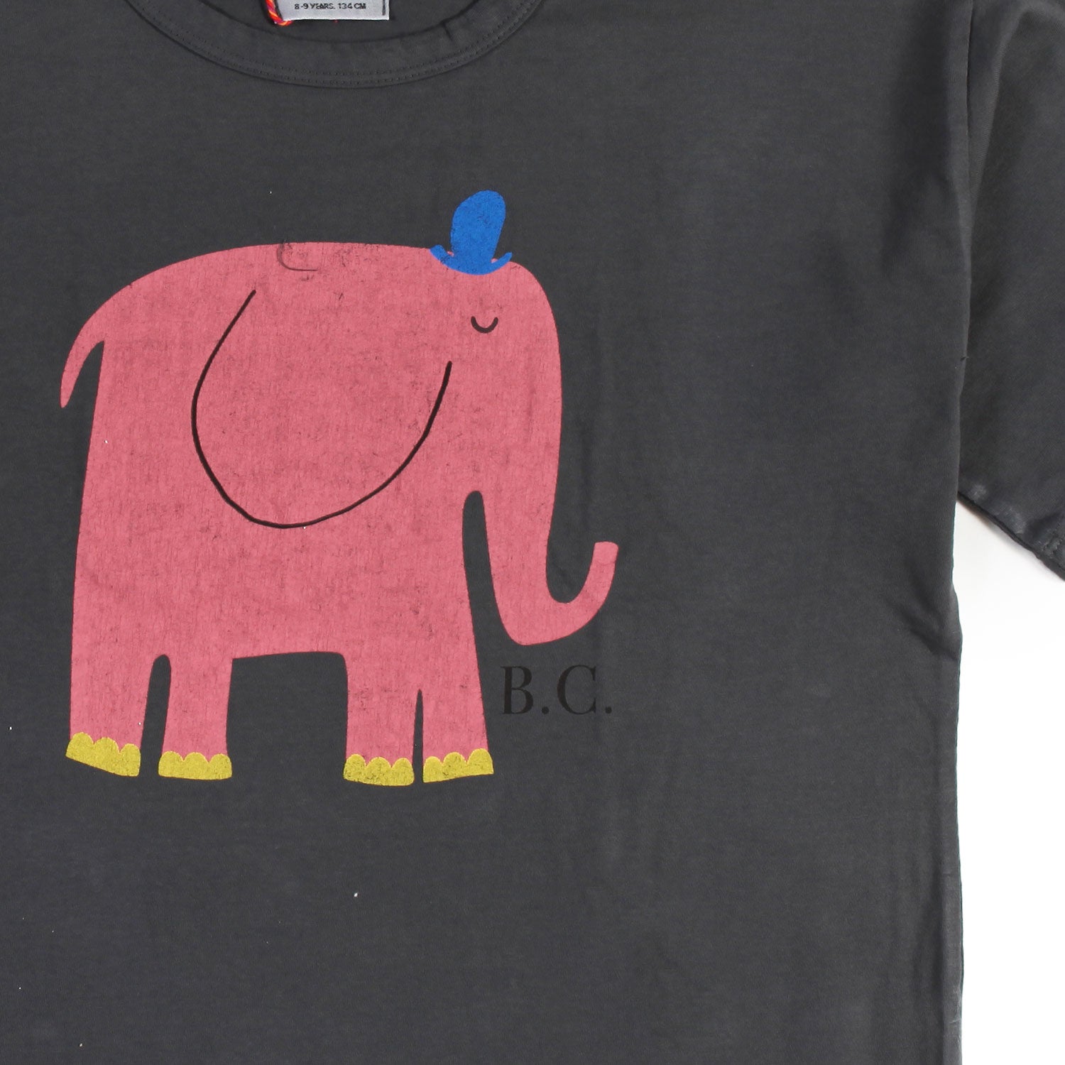 T-shirt BC grigio antracite e rosa Bambino Bambina - annameglio.com abbigliamento moda
