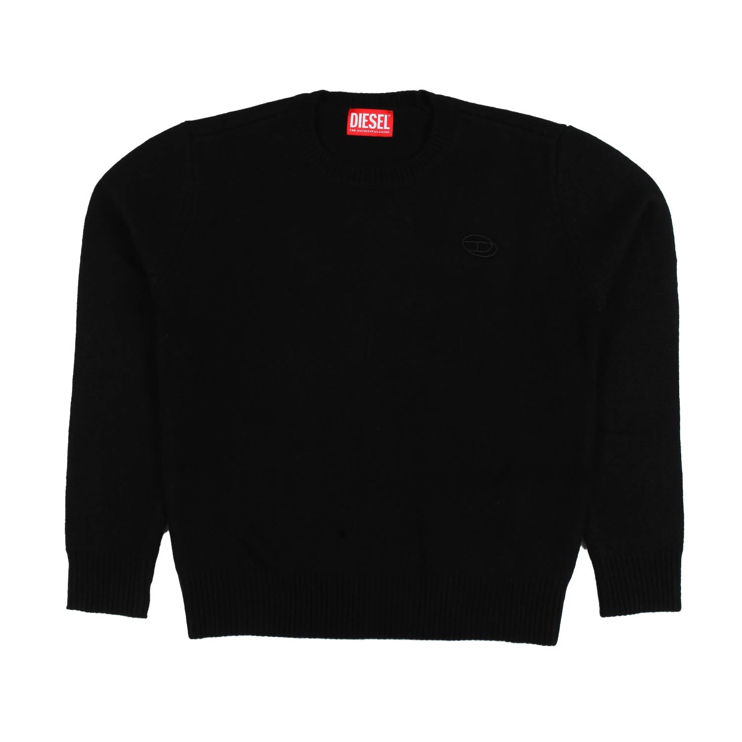 Maglione Diesel Kolby nero bambino e ragazzo - annameglio.com abbigliamento moda