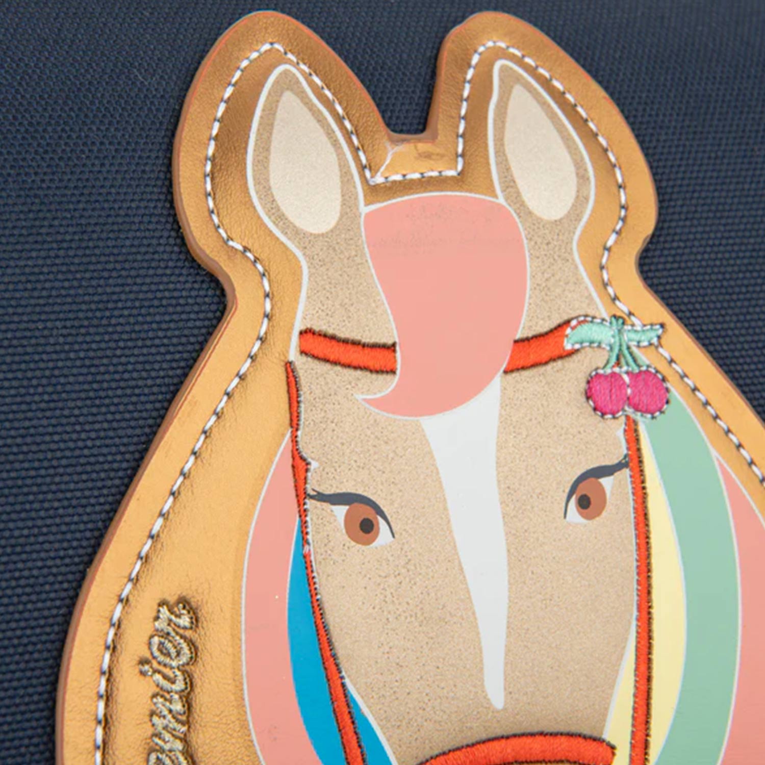 Astuccio Cavalier Couture blu, rosa e oro - annameglio.com abbigliamento moda