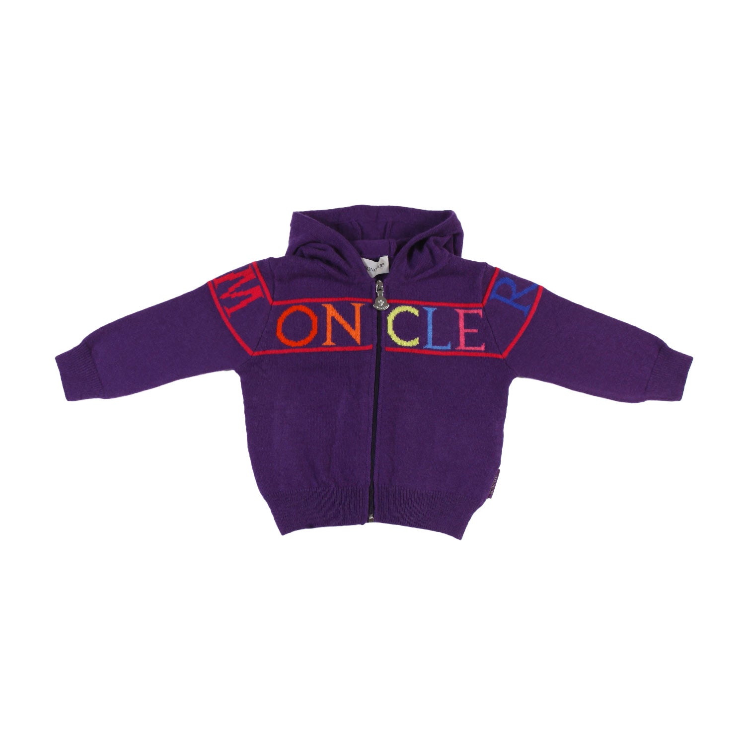 Cardigan viola con cappuccio Bimba e Neonata - annameglio.com abbigliamento moda
