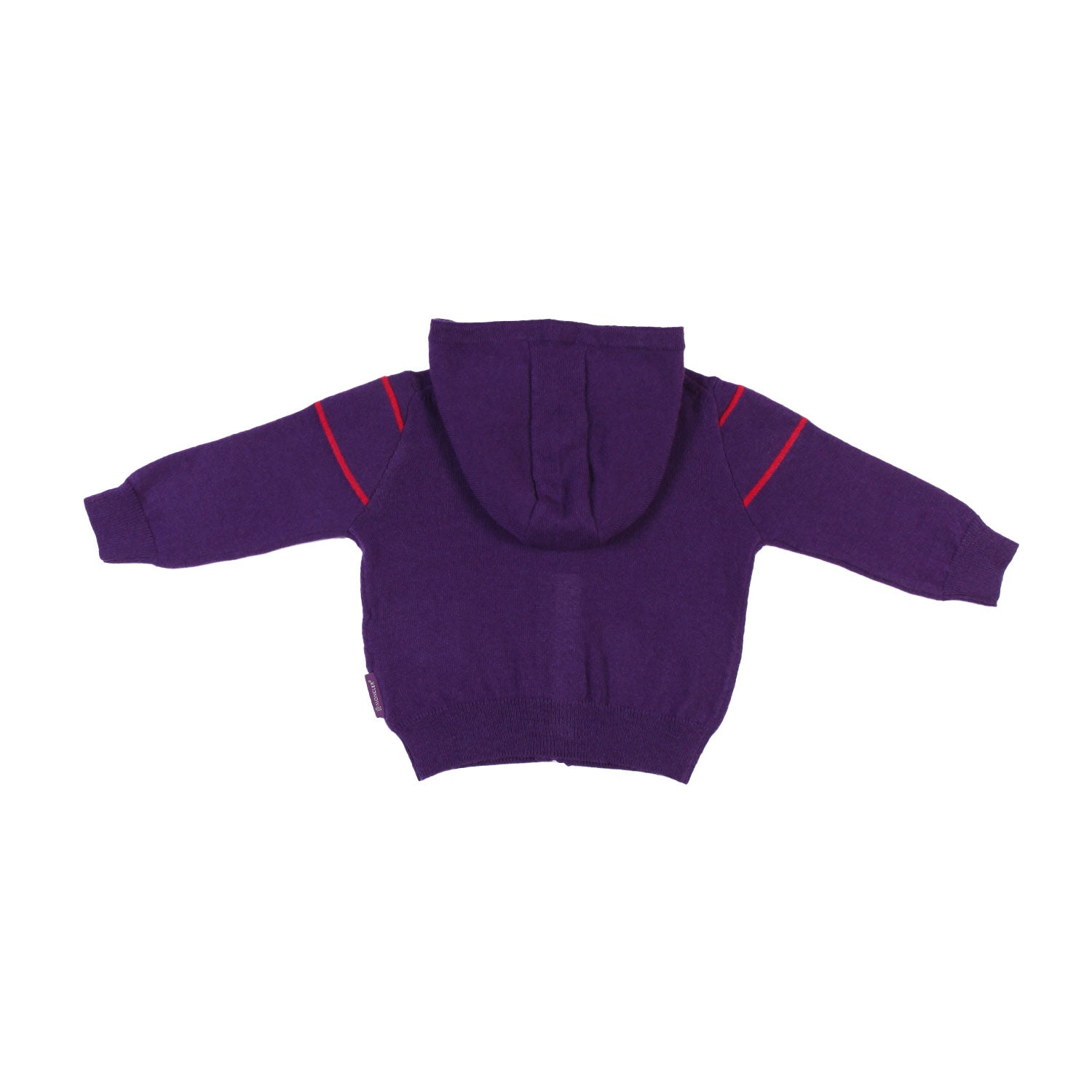 Cardigan viola con cappuccio Bimba e Neonata - annameglio.com abbigliamento moda