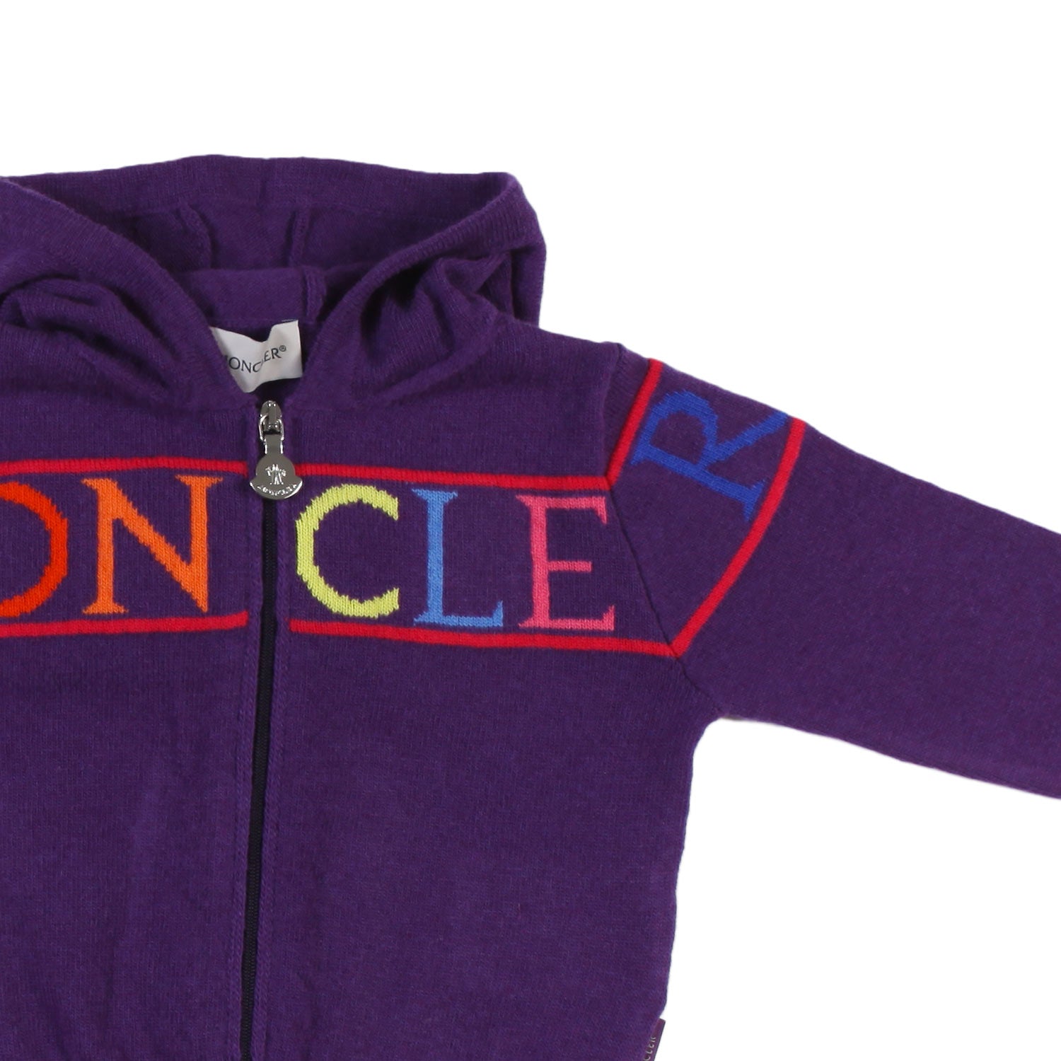 Cardigan viola con cappuccio Bimba e Neonata - annameglio.com abbigliamento moda