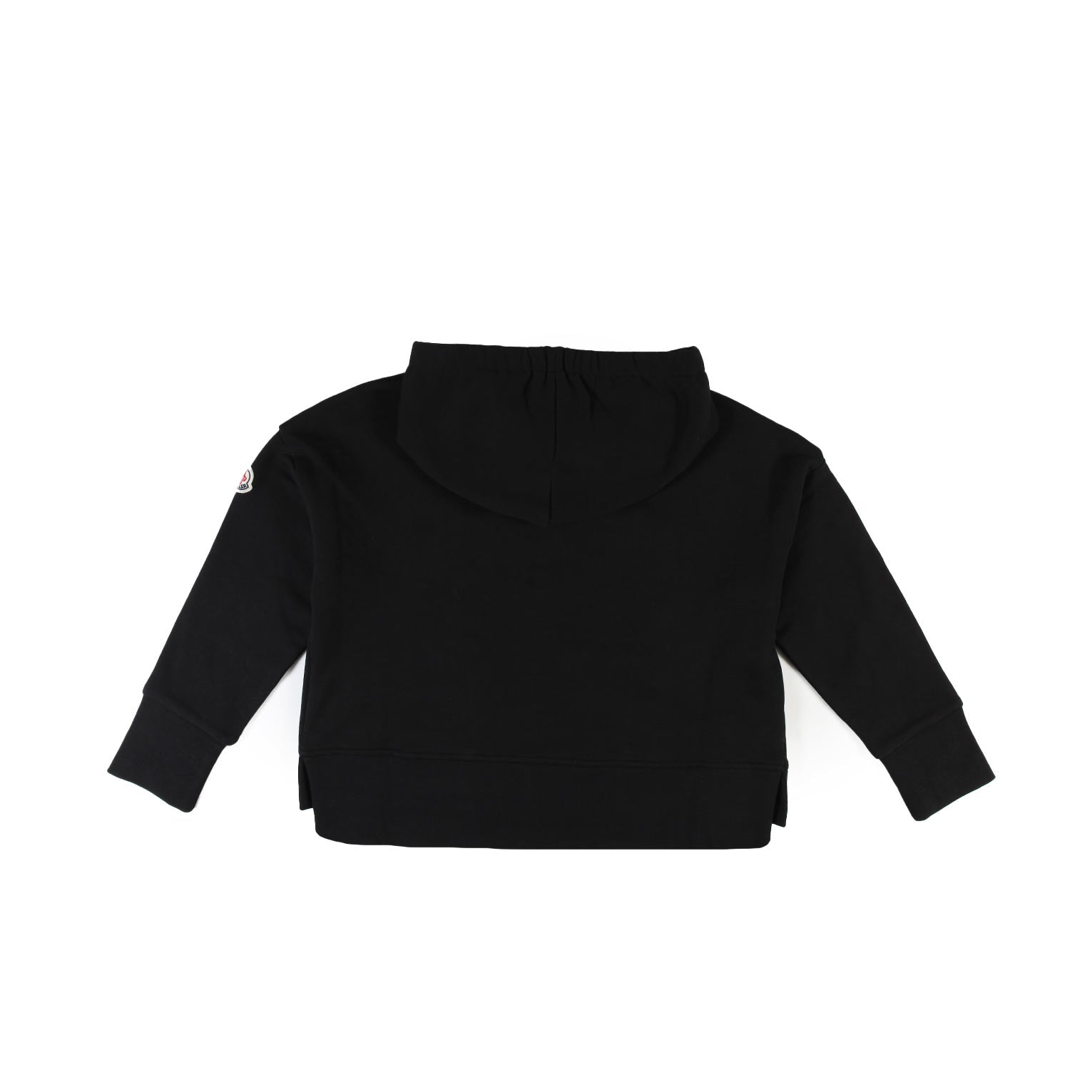 Felpa Moncler nera con cappuccio Bambina - annameglio.com abbigliamento moda