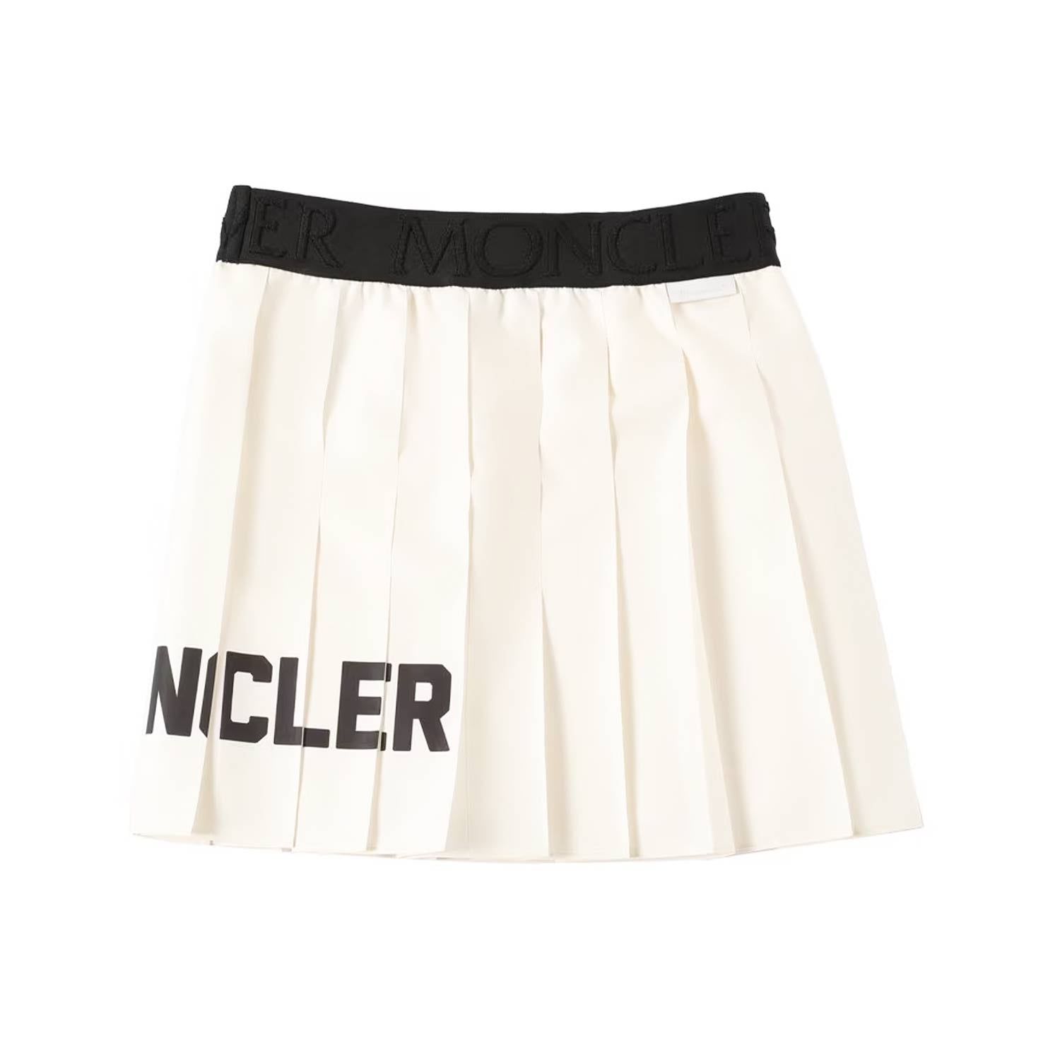 Gonna plissettata Moncler bianco panna Bambina - annameglio.com abbigliamento moda