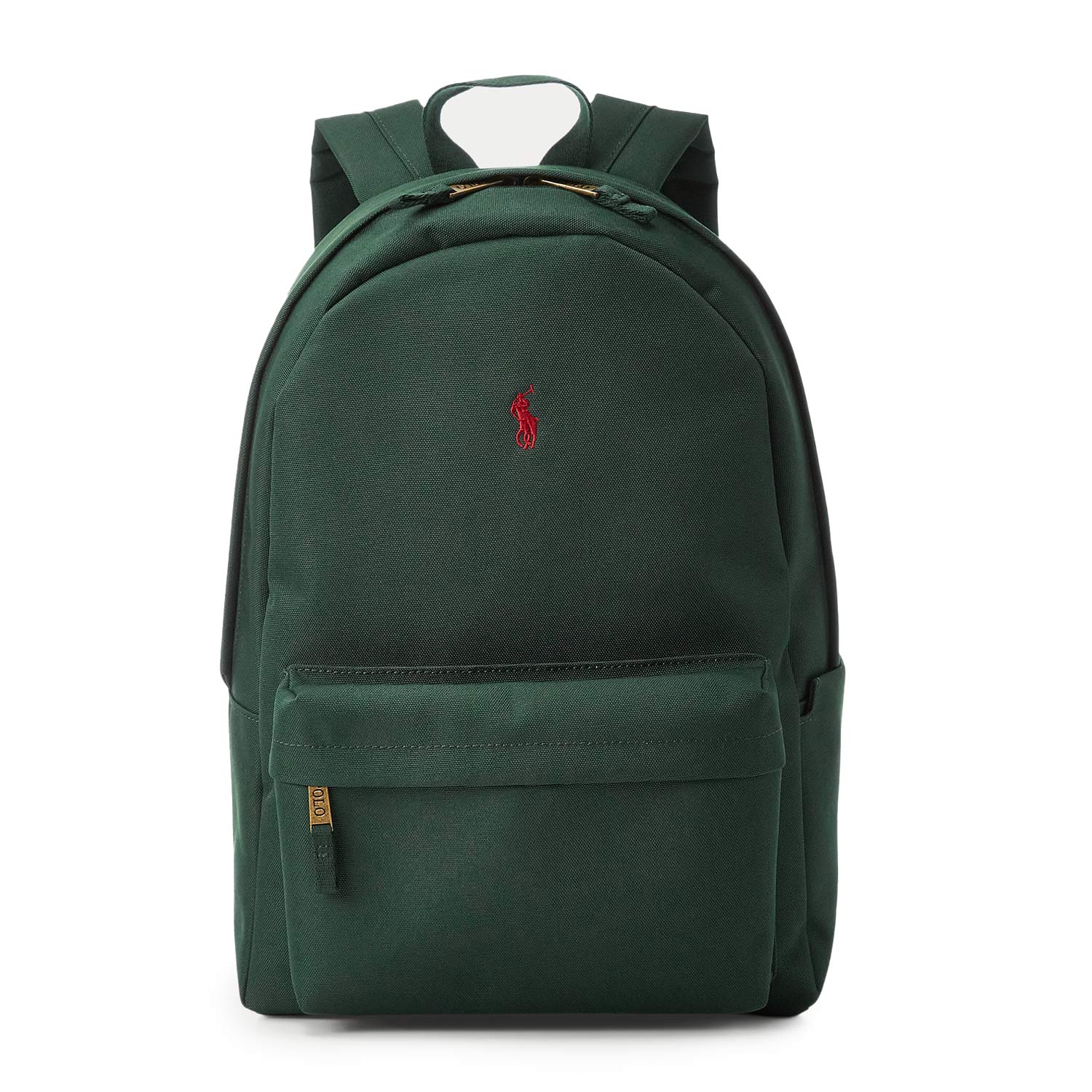 Zaino verde con pony Ralph Lauren rosso - annameglio.com abbigliamento moda