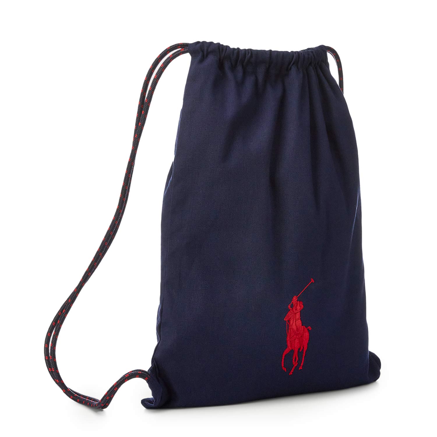 Zaino city bag blu navy con big pony RL rosso - annameglio.com abbigliamento moda