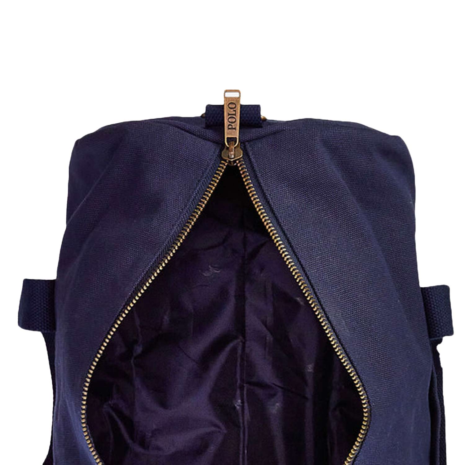 Borsone blu navy con Big Pony Ralph Lauren rosso - annameglio.com abbigliamento moda