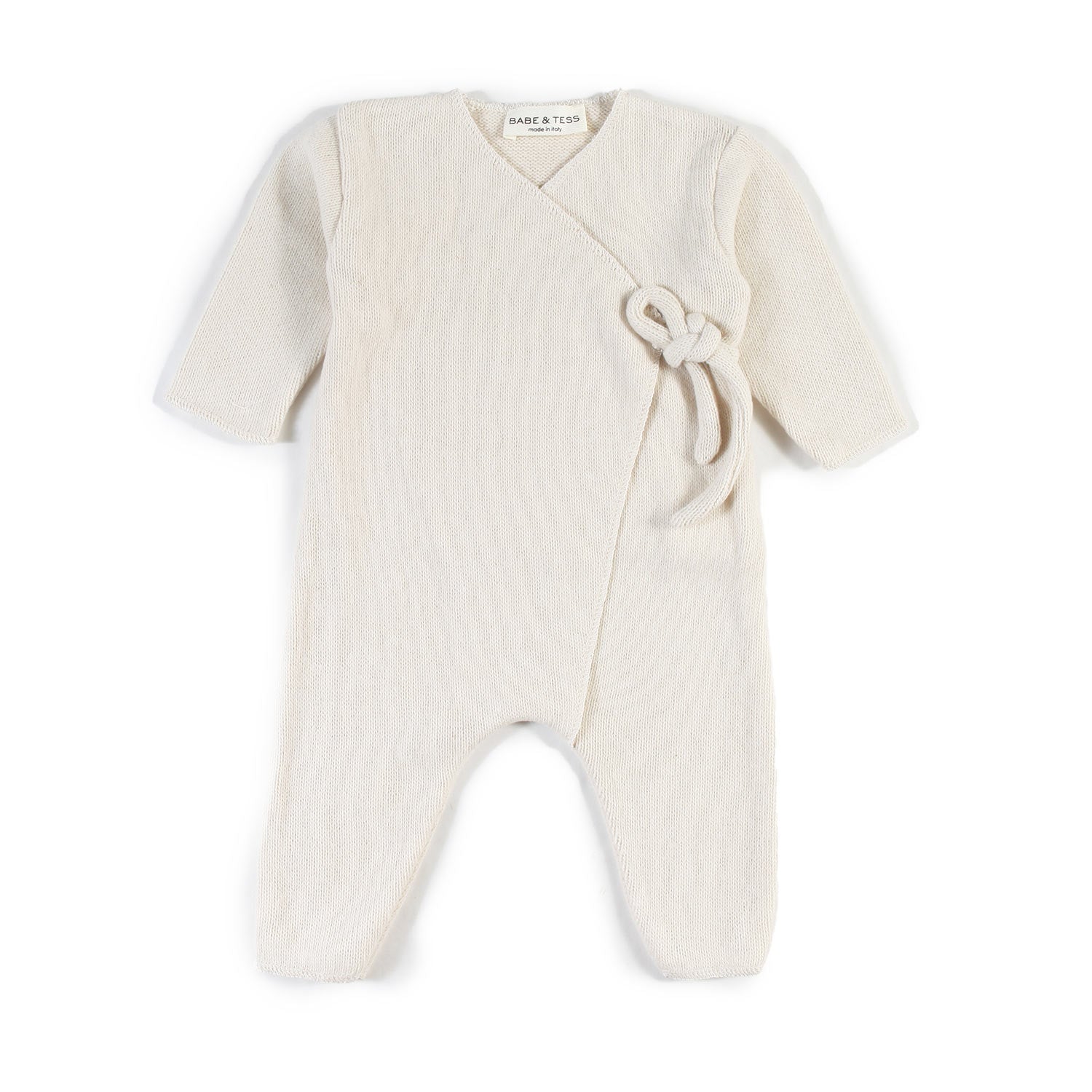 Tutina tricot Babe e Tess panna Bimbo e Bimba - annameglio.com abbigliamento moda
