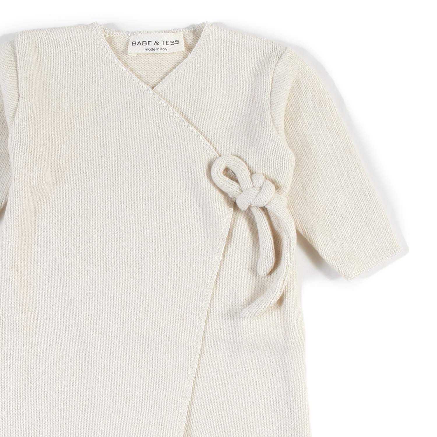 Tutina tricot Babe e Tess panna Bimbo e Bimba - annameglio.com abbigliamento moda