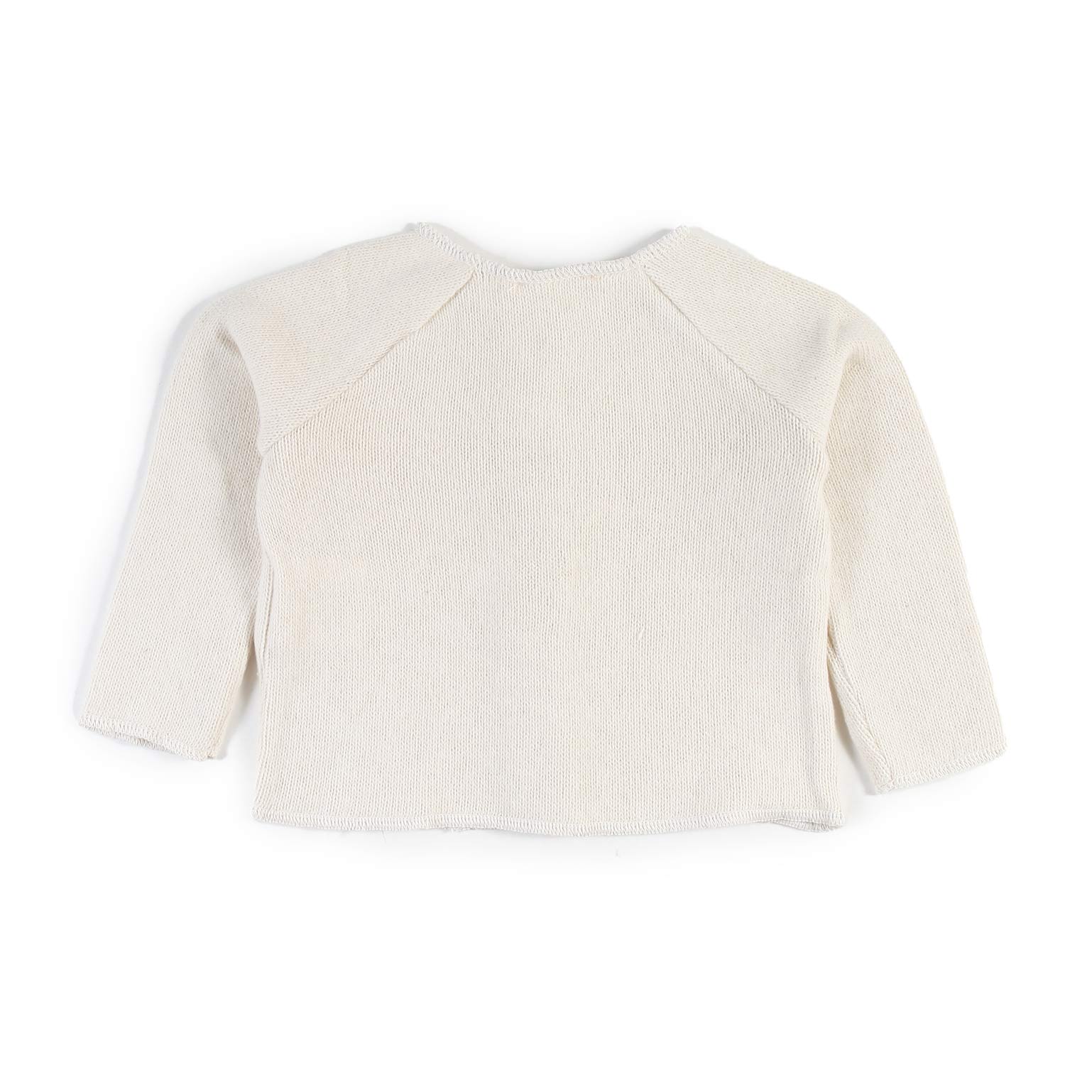 Cardigan tricot Babe e Tess panna Bimbo e Bimba - annameglio.com abbigliamento moda