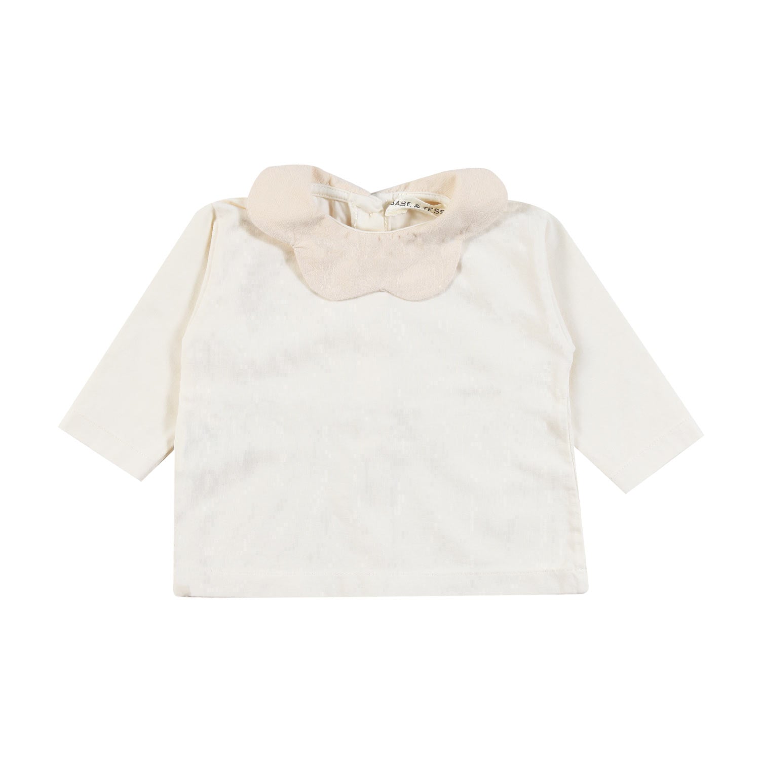 Camicina t-shirt Babe and Tess panna Neonata - annameglio.com abbigliamento moda