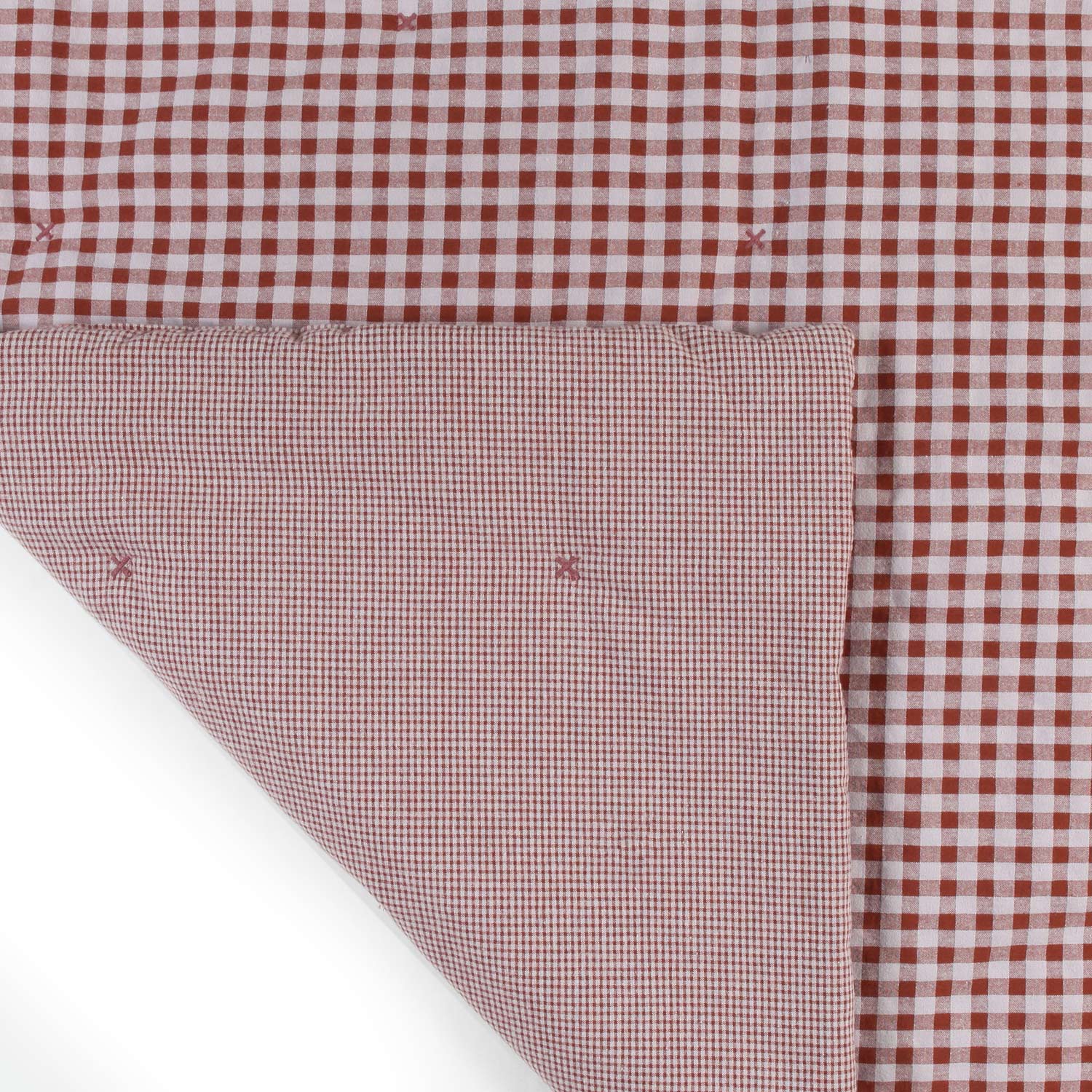 Coperta Babe and Tess vichy rosa e mattone Bimba - annameglio.com abbigliamento moda