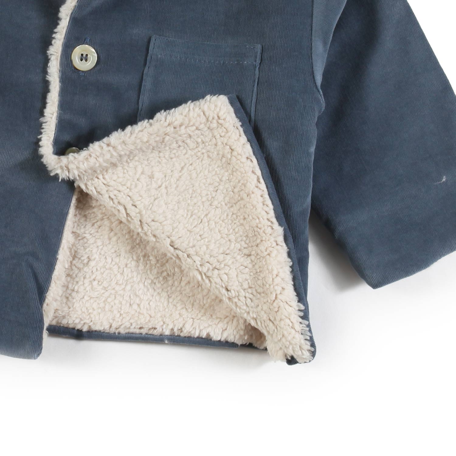 Giubbino Babe and Tess blu polvere bimbo - annameglio.com abbigliamento moda