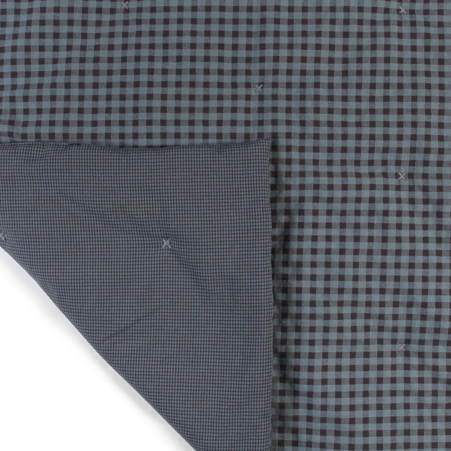 Coperta Babe and Tess vichy blu Bimbo e Bimba - annameglio.com abbigliamento moda