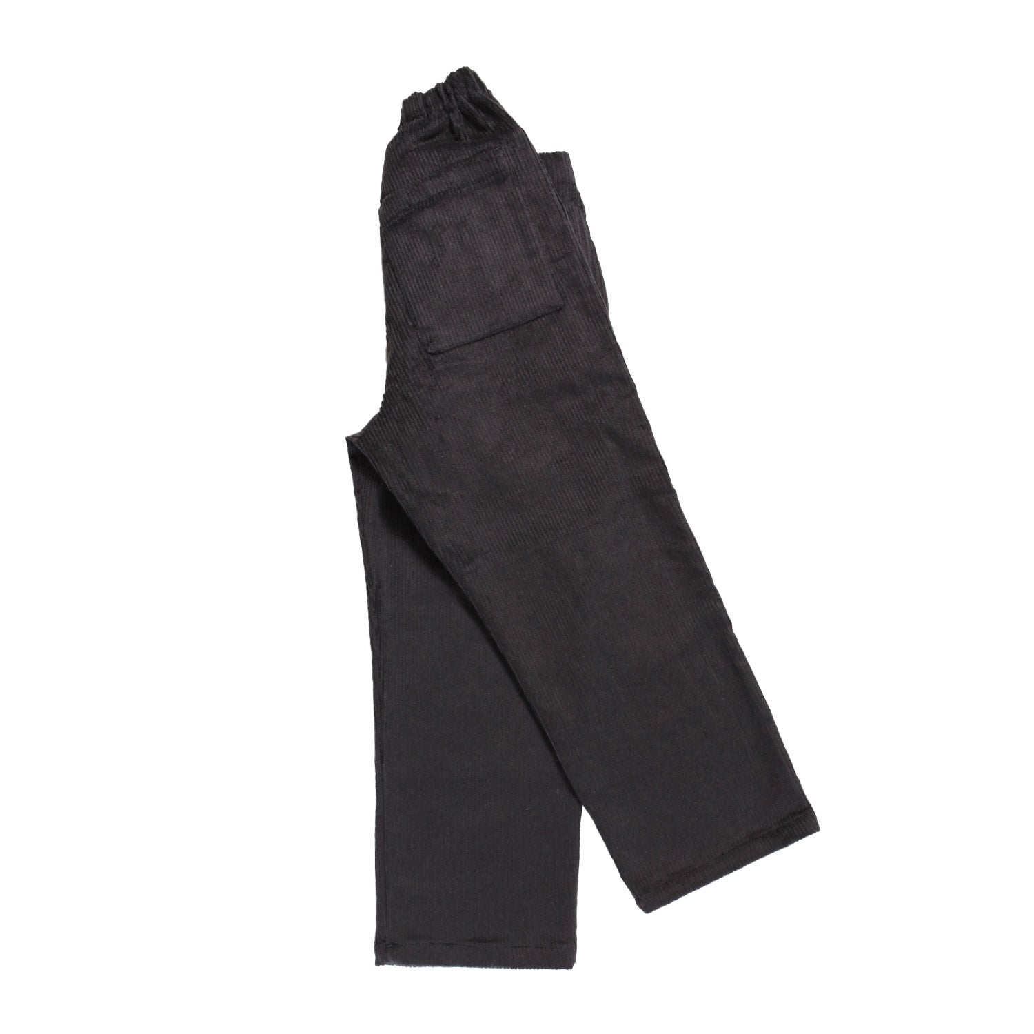 Pantalone corduroy Babe and Tess grigio antracite - annameglio.com abbigliamento moda