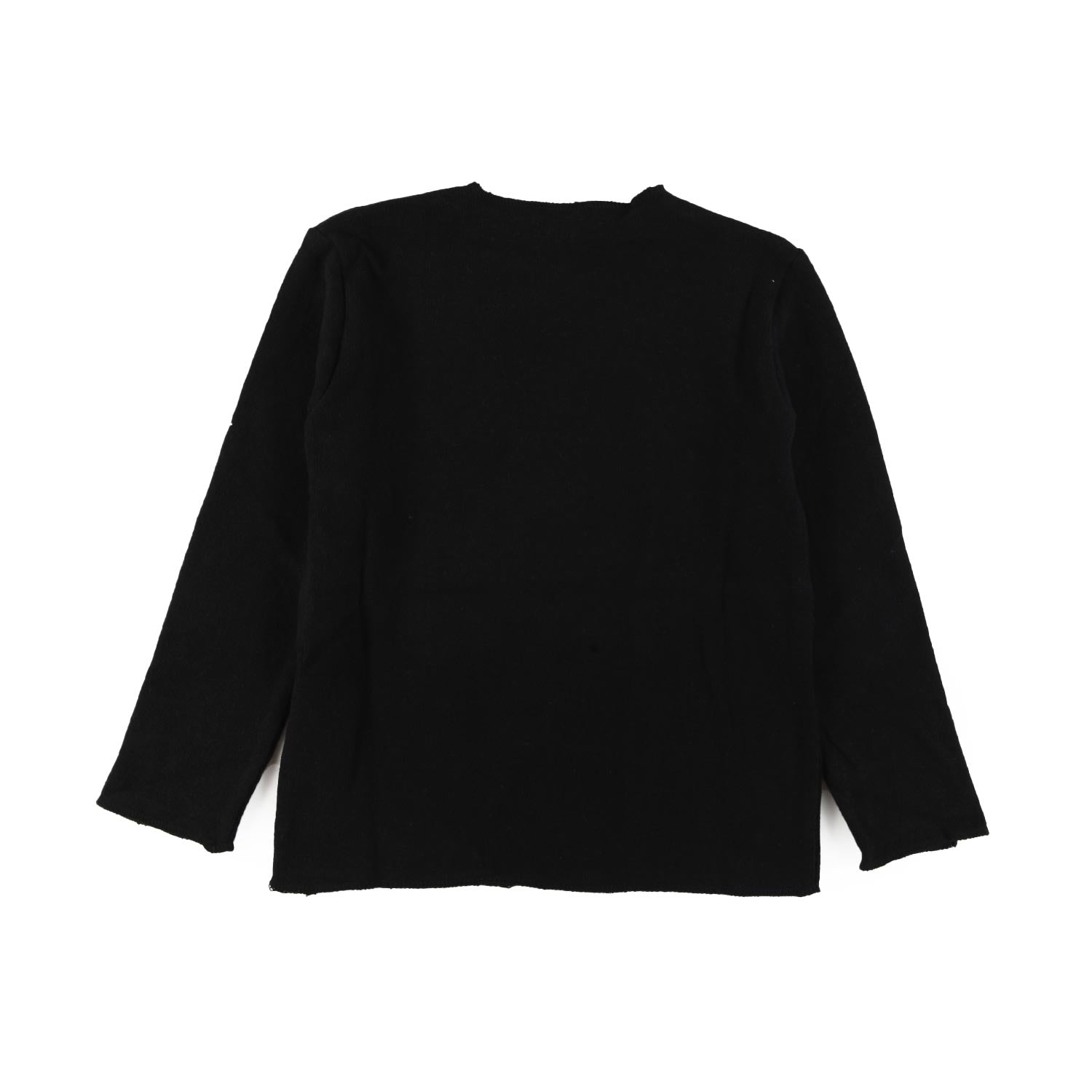 T-shirt interlock lunga Babe and Tess nera - annameglio.com abbigliamento moda