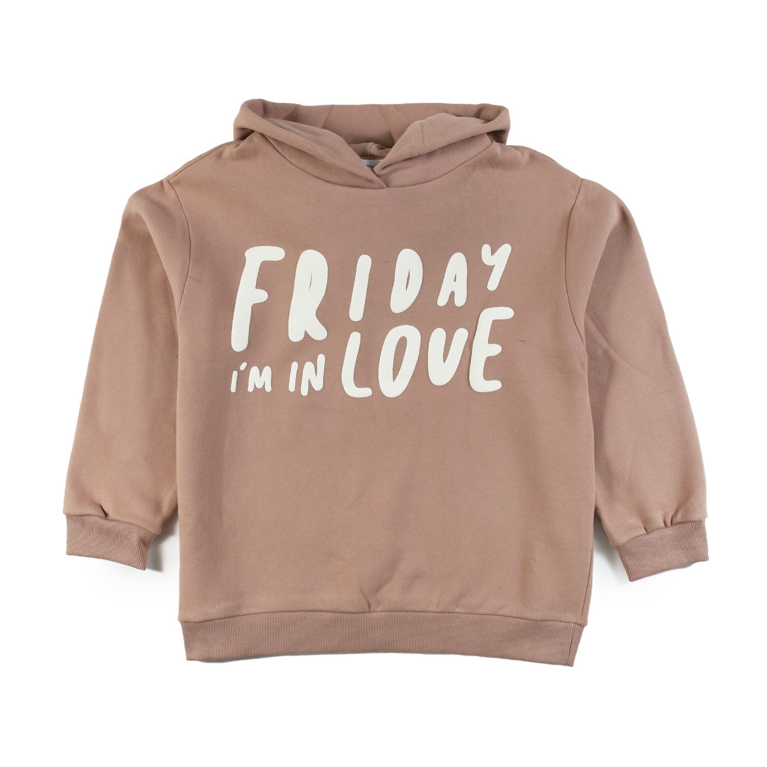 Felpa bambina marrone con scritta - annameglio.com abbigliamento moda