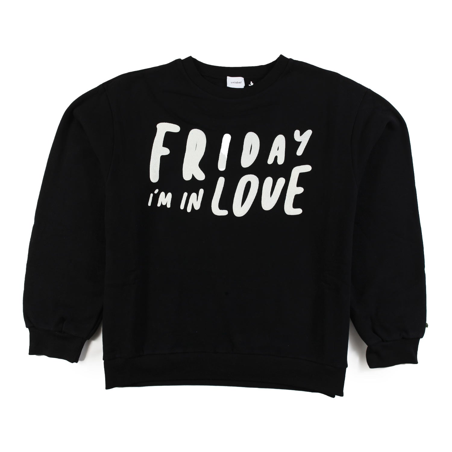 Felpa bambina nera con scritta - annameglio.com abbigliamento moda