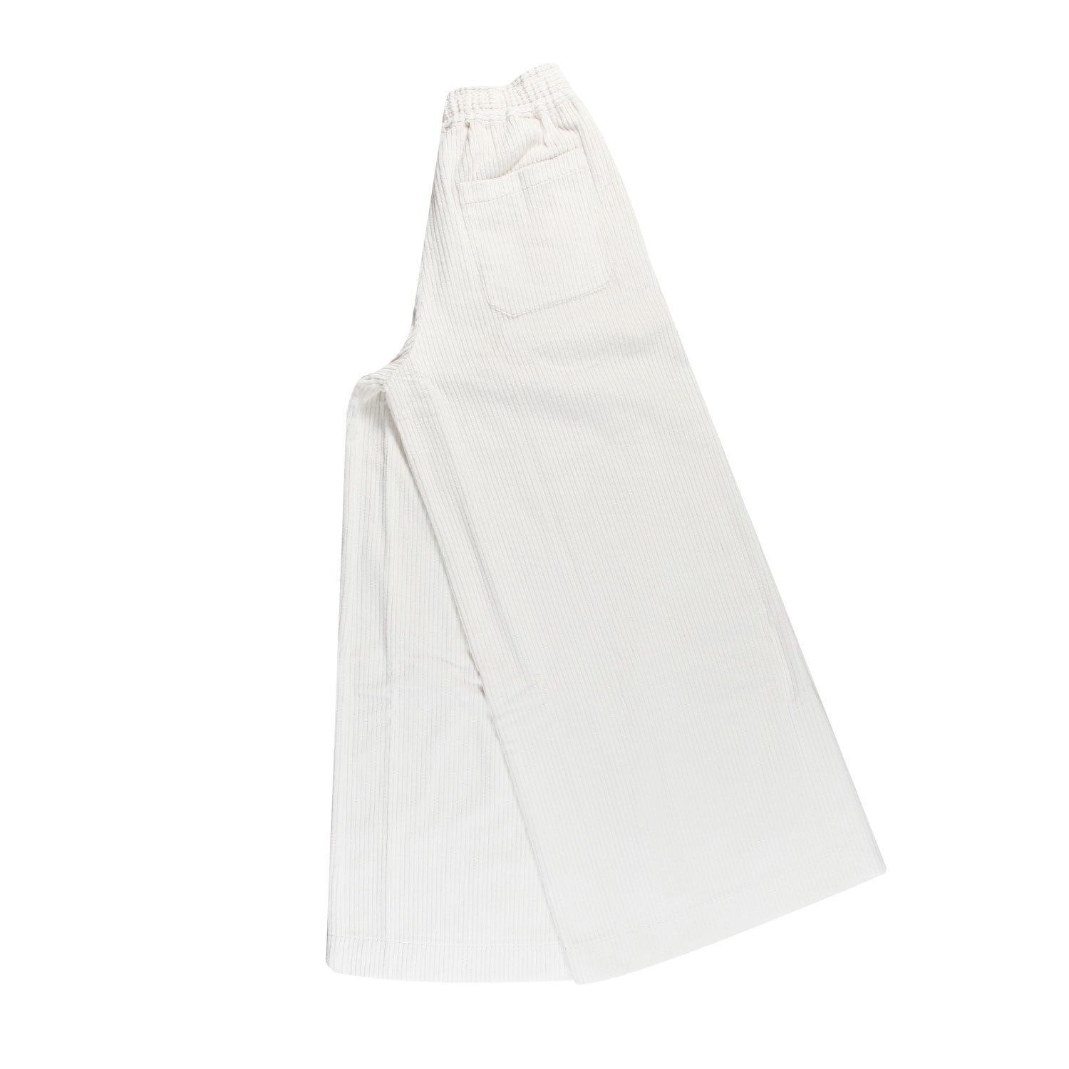 Pantalone bambina bianco effetto velluto - annameglio.com abbigliamento moda