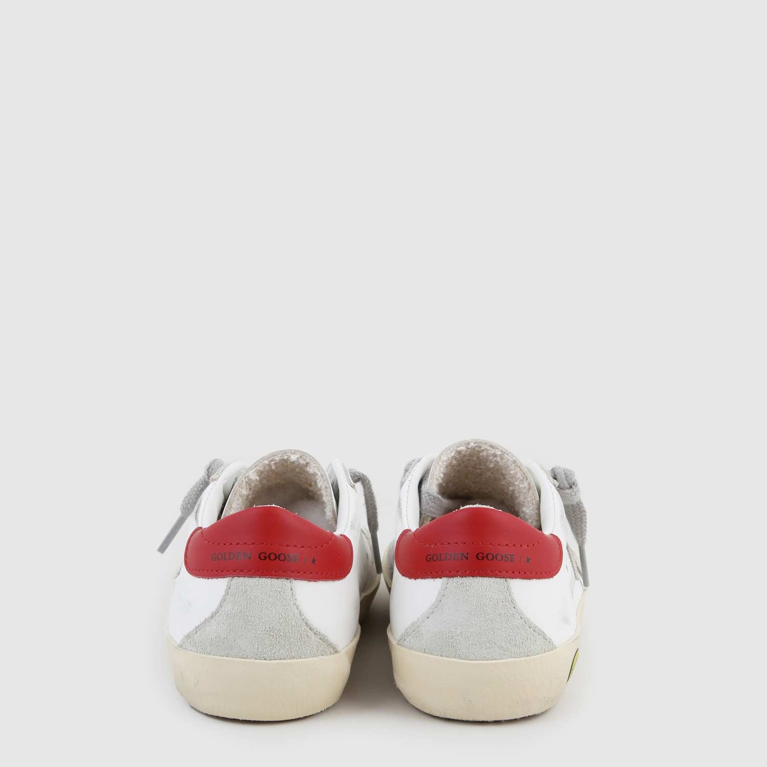 Sneaker Super Star bianca, rossa e grigia bambino - annameglio.com abbigliamento moda
