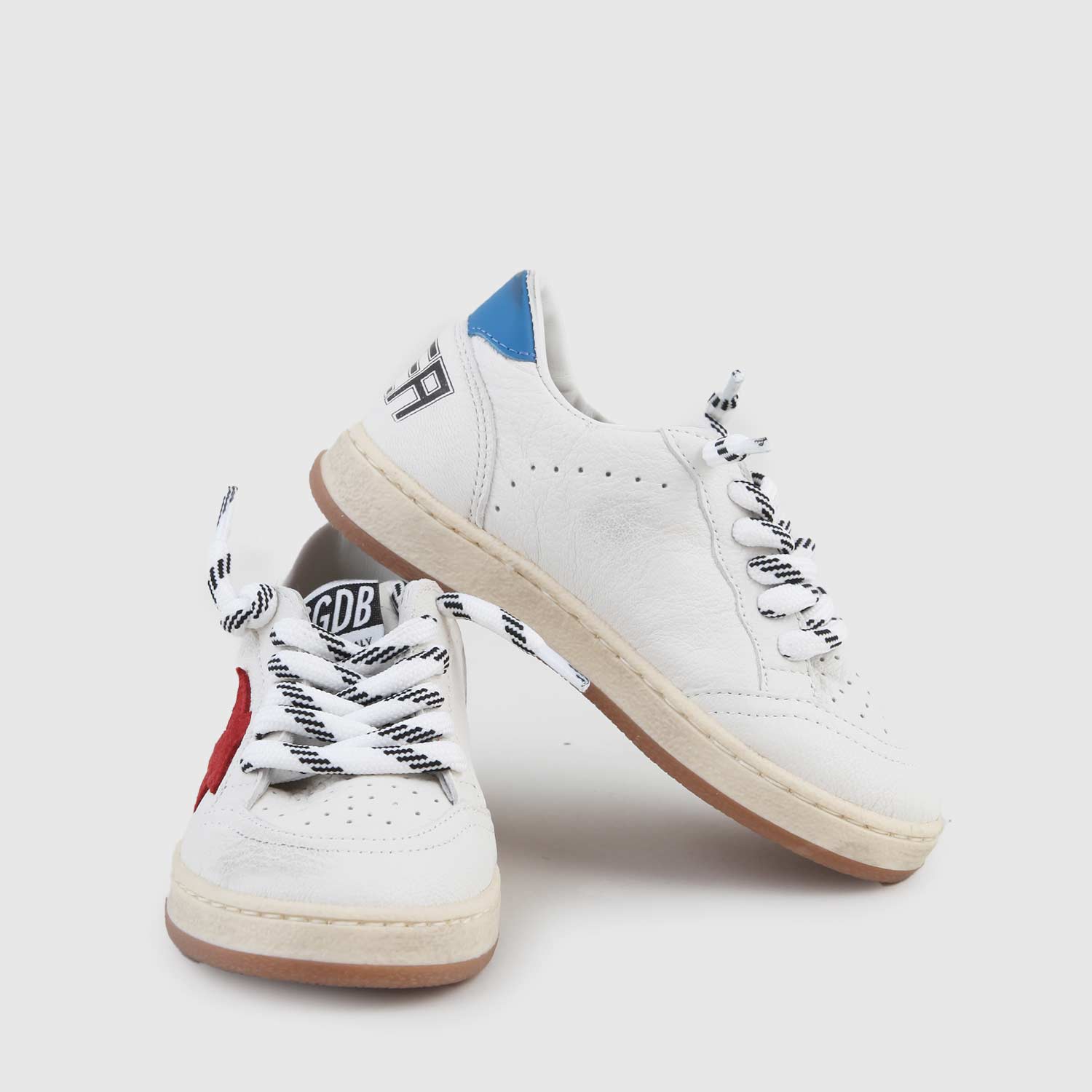 sneaker ball star panna, rossa e blu - annameglio.com abbigliamento moda