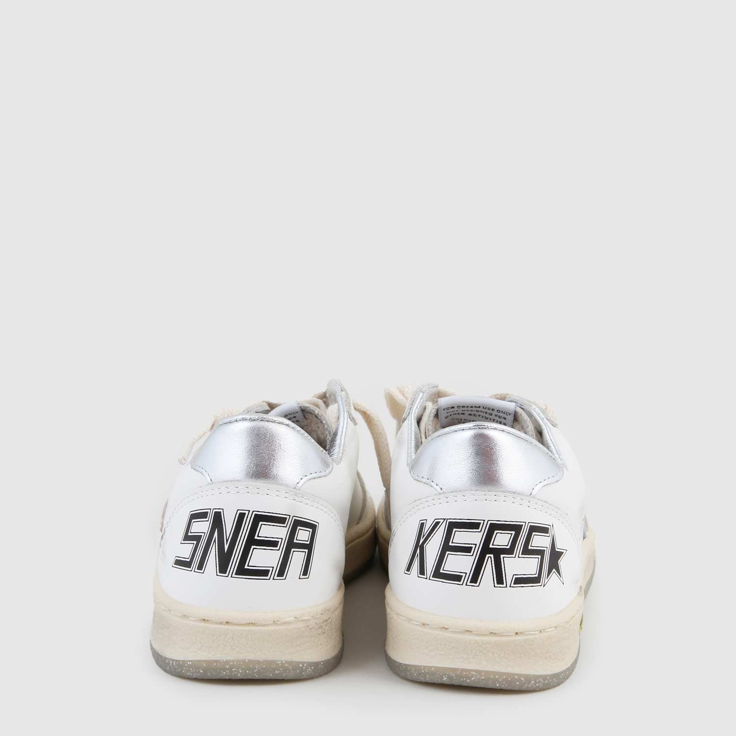 Sneaker Ball Star bianca, celeste e beige bambina - annameglio.com abbigliamento moda