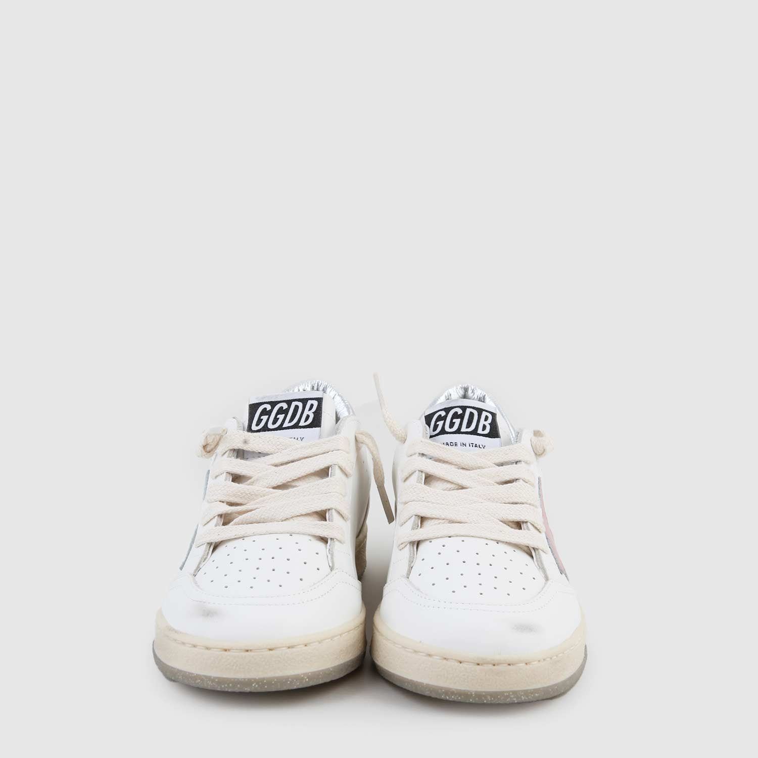 sneaker ballstar celeste, argento e beige - annameglio.com abbigliamento moda