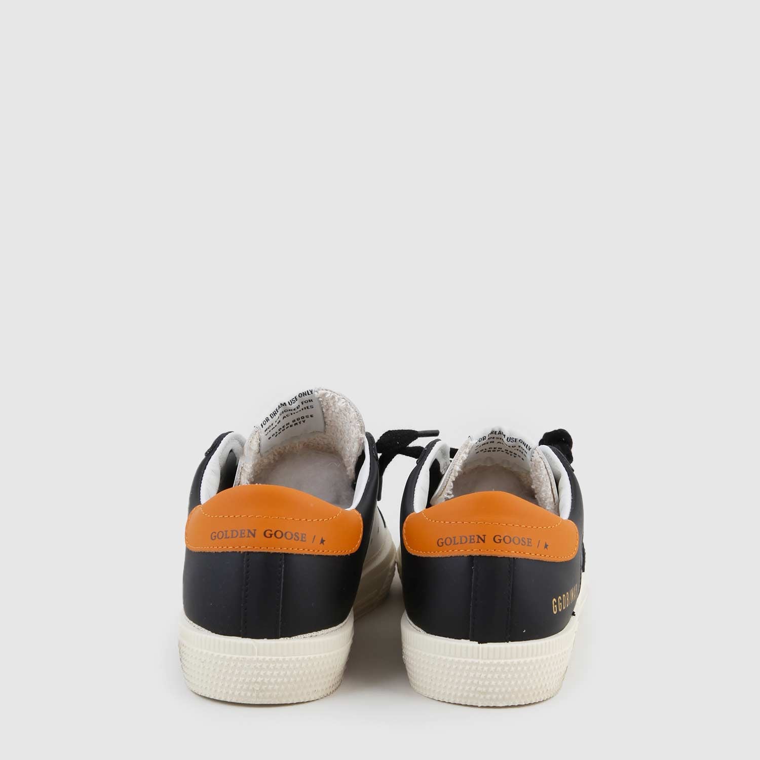 ssneaker may bianca, nera e arancione ragazzo - annameglio.com abbigliamento moda